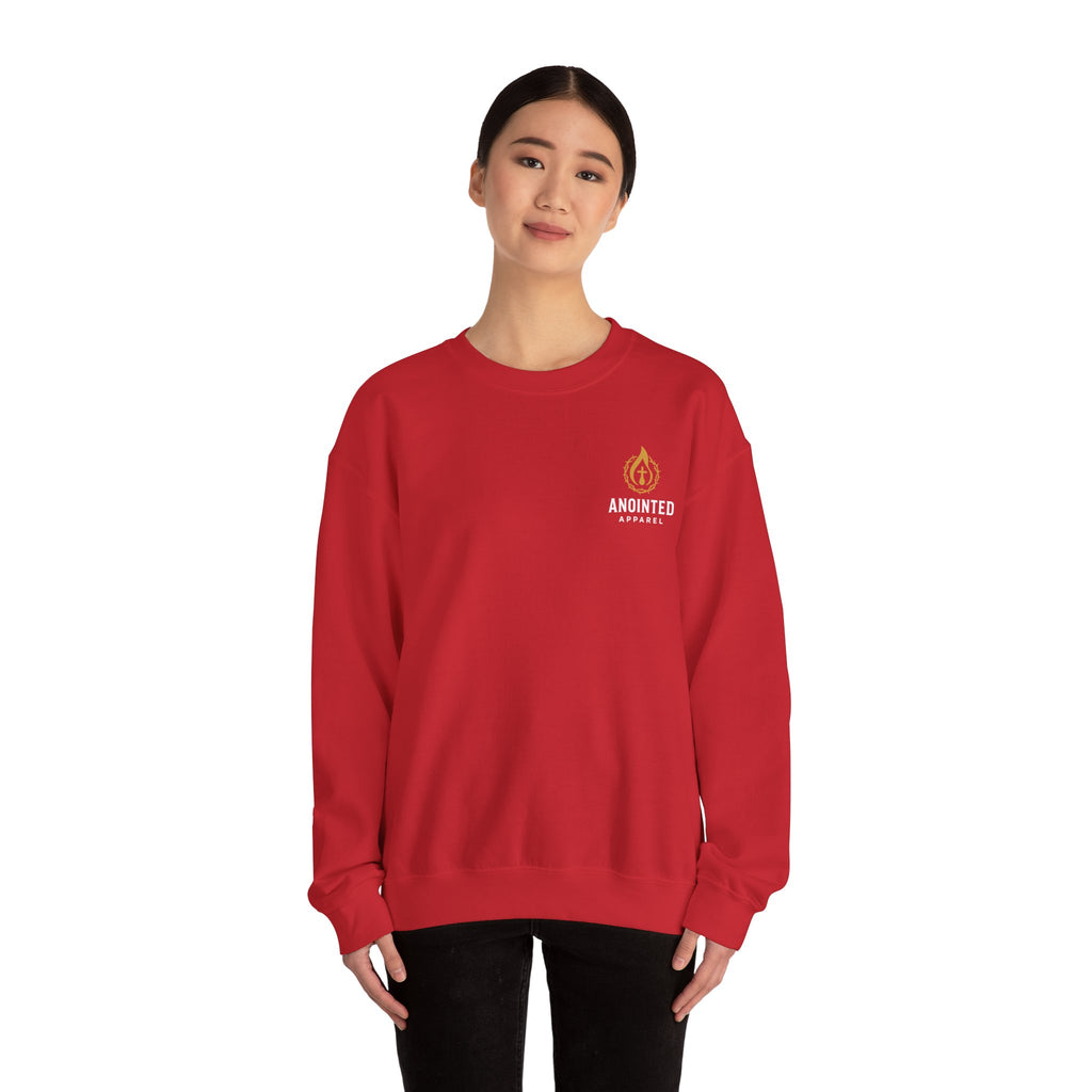 Graves Into Gardens Crewneck Sweatshirt (Design on Back/Logo on Front)