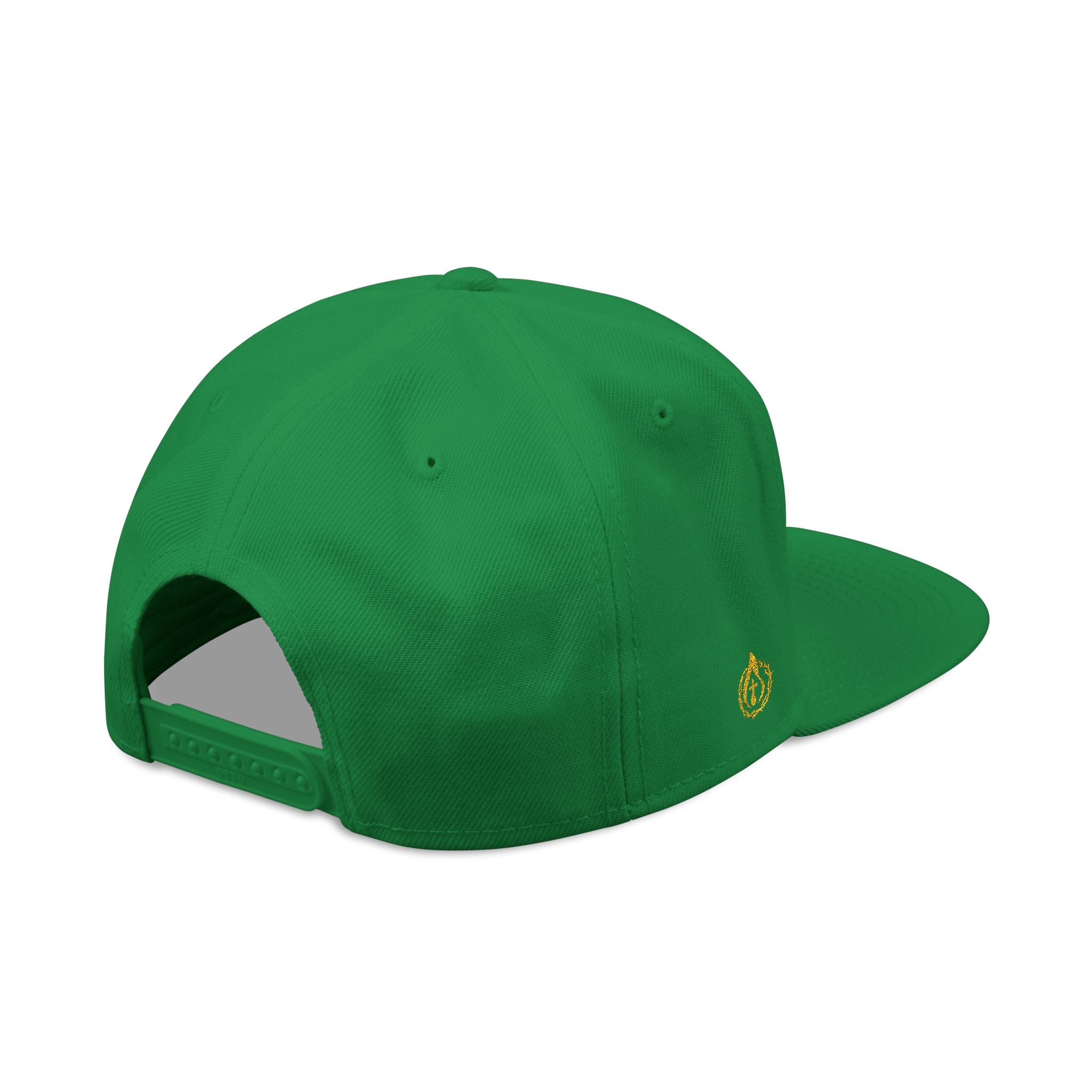 "Psalm 3:7" Snapback (Embroidered Front, Left and Right Sides)