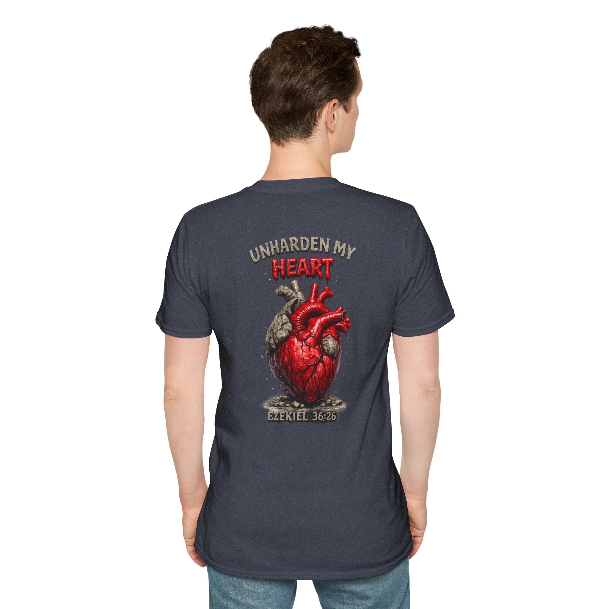 "Heart of Flesh" (Design on Back/Logo on Front)