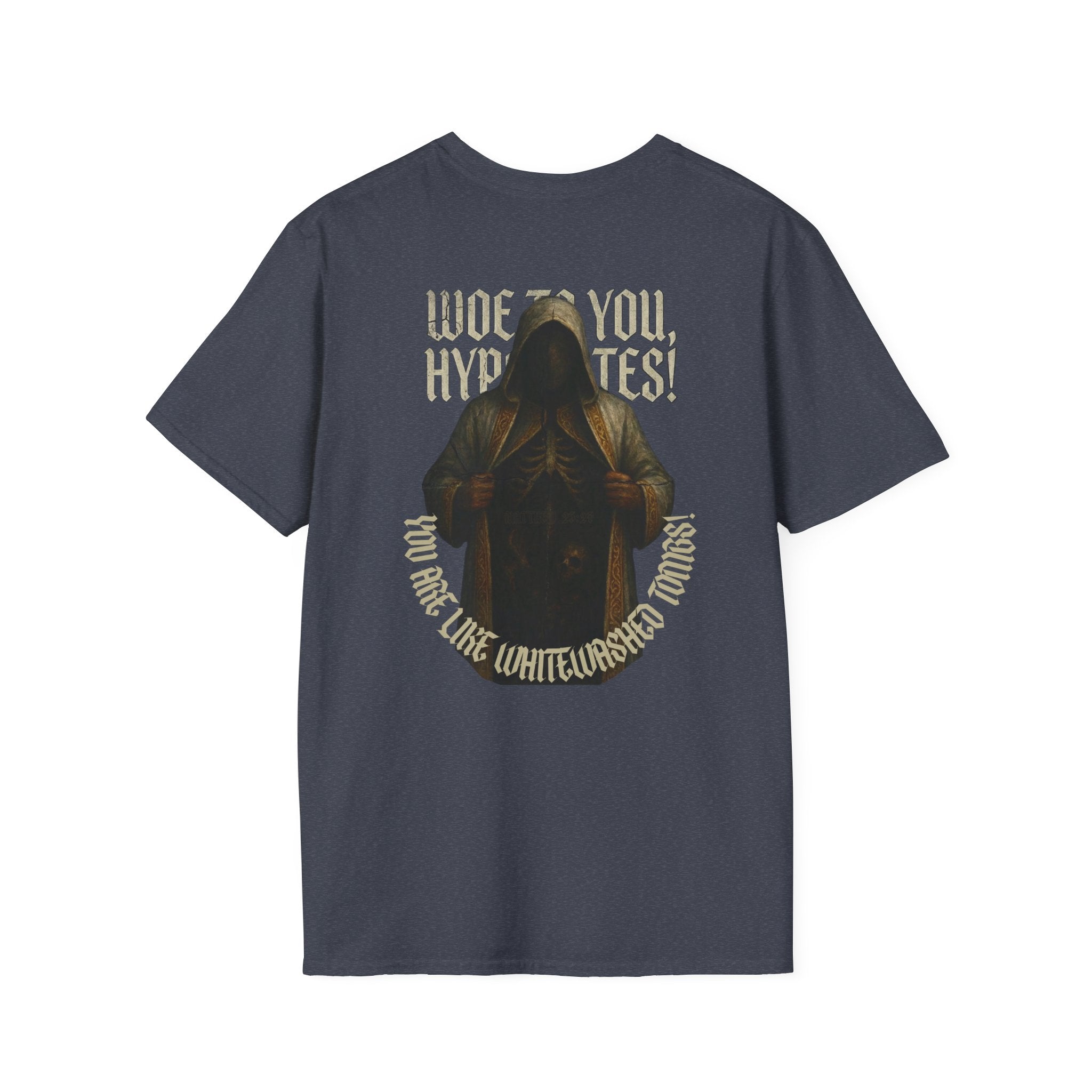"Whitewashed Tombs" (Design on Back/Logo on Front)