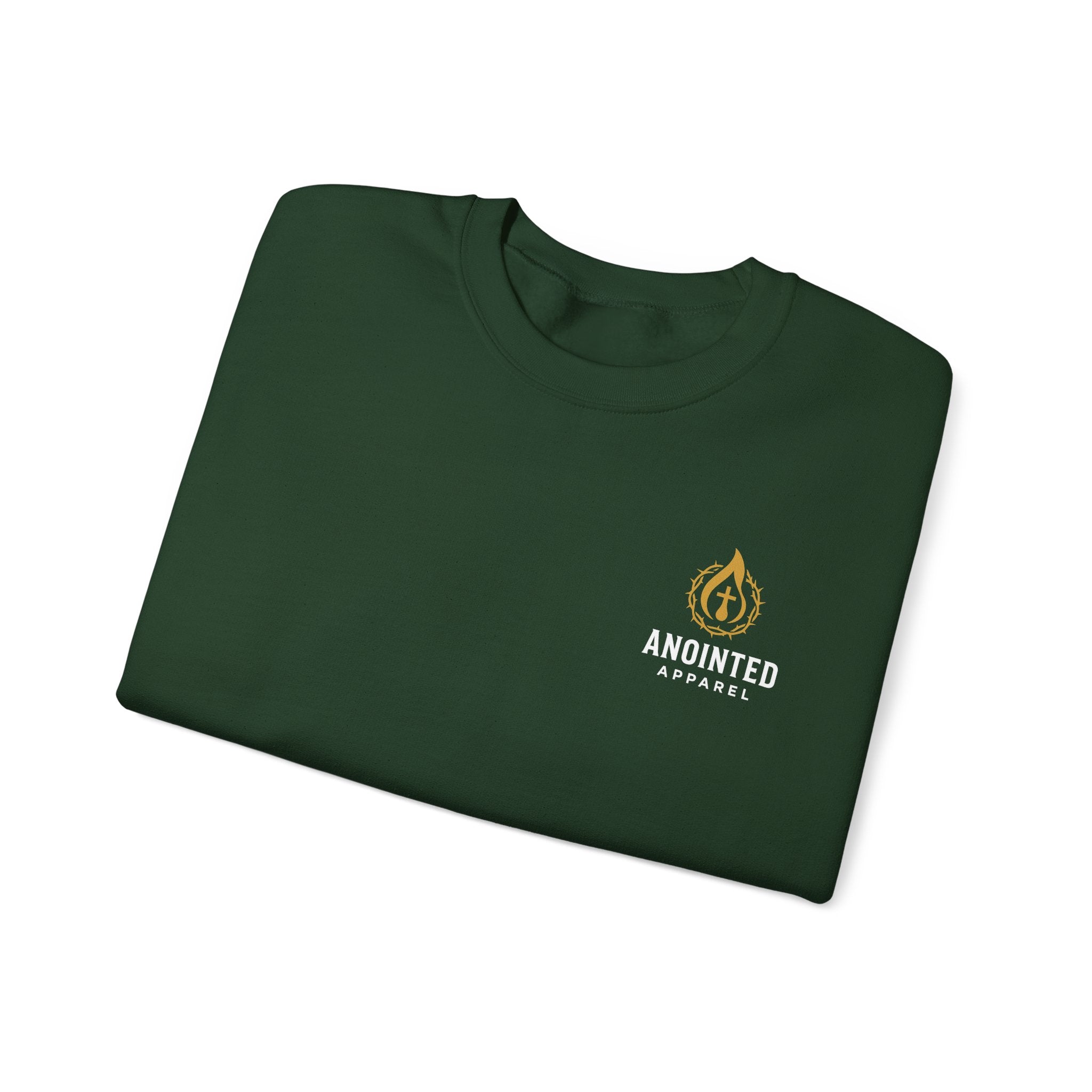 Graves Into Gardens Crewneck Sweatshirt (Design on Back/Logo on Front)