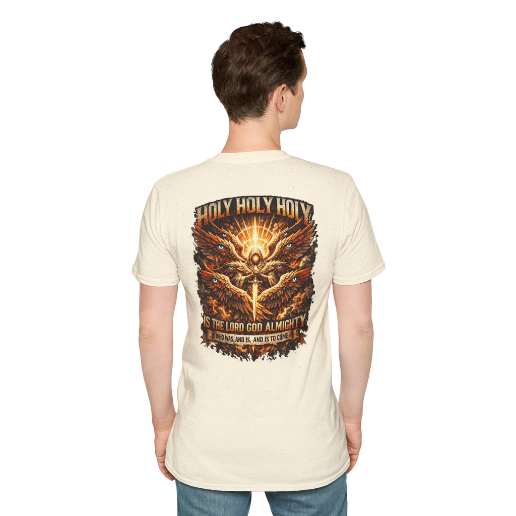 "HOLY, HOLY, HOLY!" (Design on Back/Logo on Front)