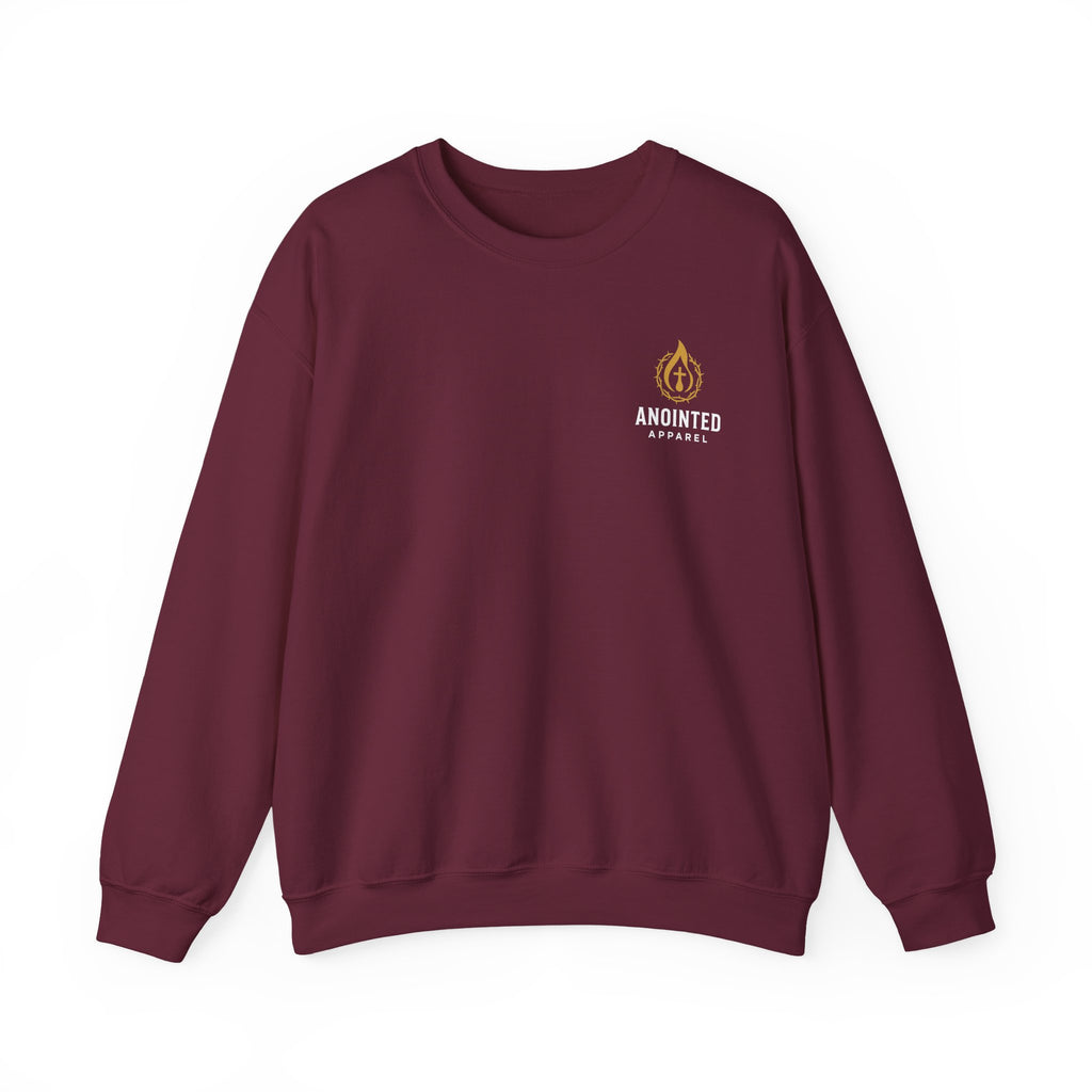 Graves Into Gardens Crewneck Sweatshirt (Design on Back/Logo on Front)