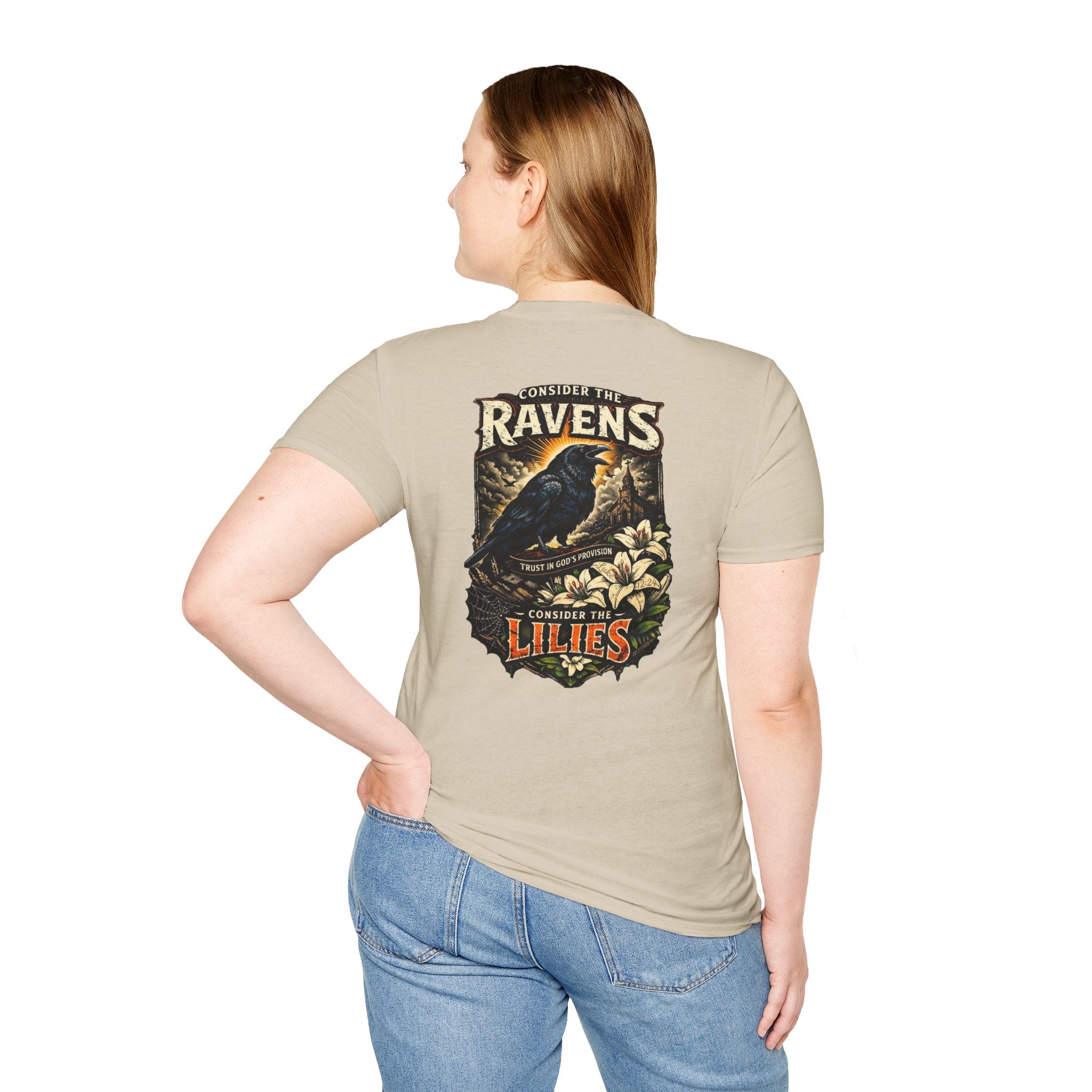 "Consider the Ravens" (Design on Back/Logo on Front)