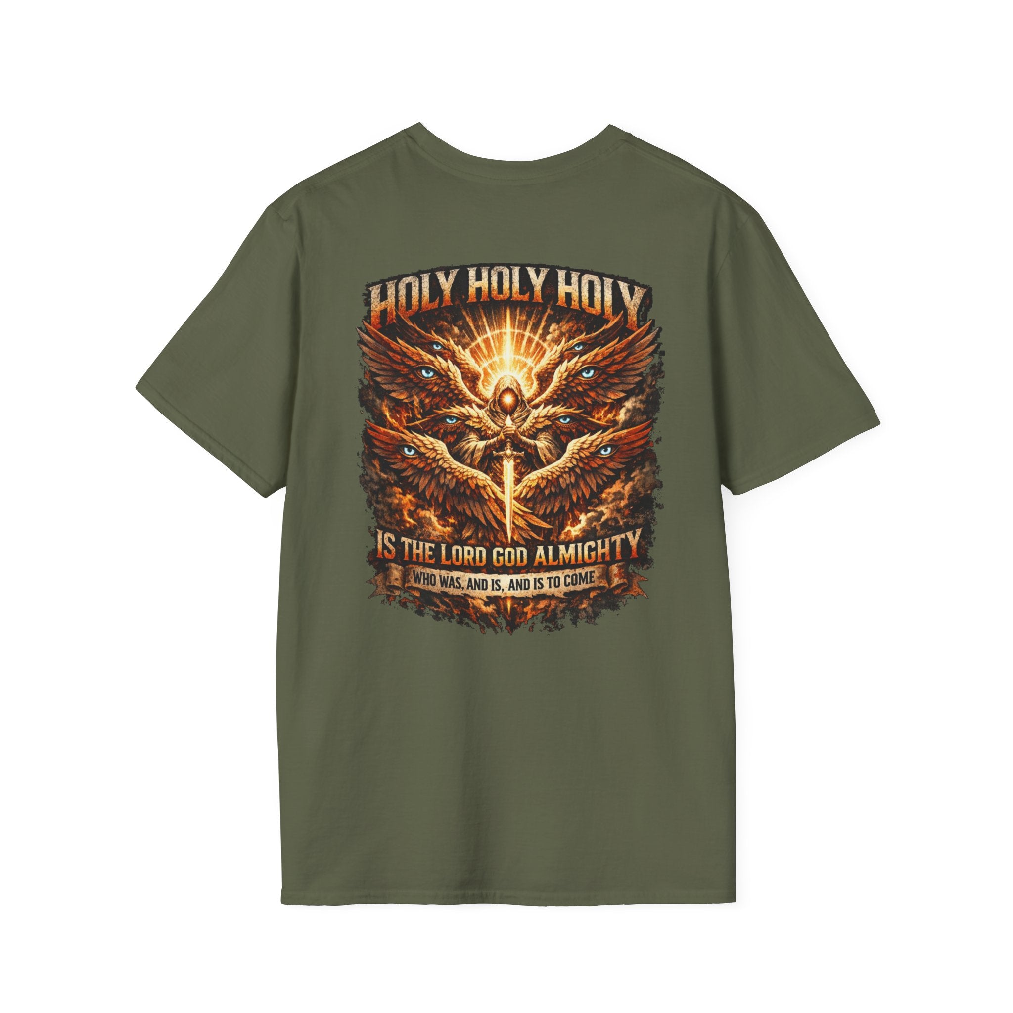 "HOLY, HOLY, HOLY!" (Design on Back/Logo on Front)