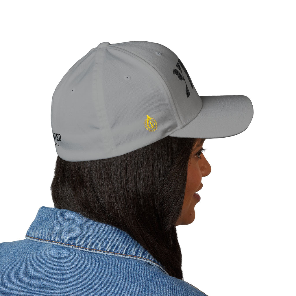 Signature Series "YHWH" FlexFit Closed-Back (Black) (Triple Embroidered)