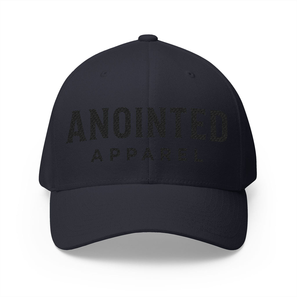 "Anointed" Christian FlexFit Hat – Elevated Edition (Front + Side Embroidery)