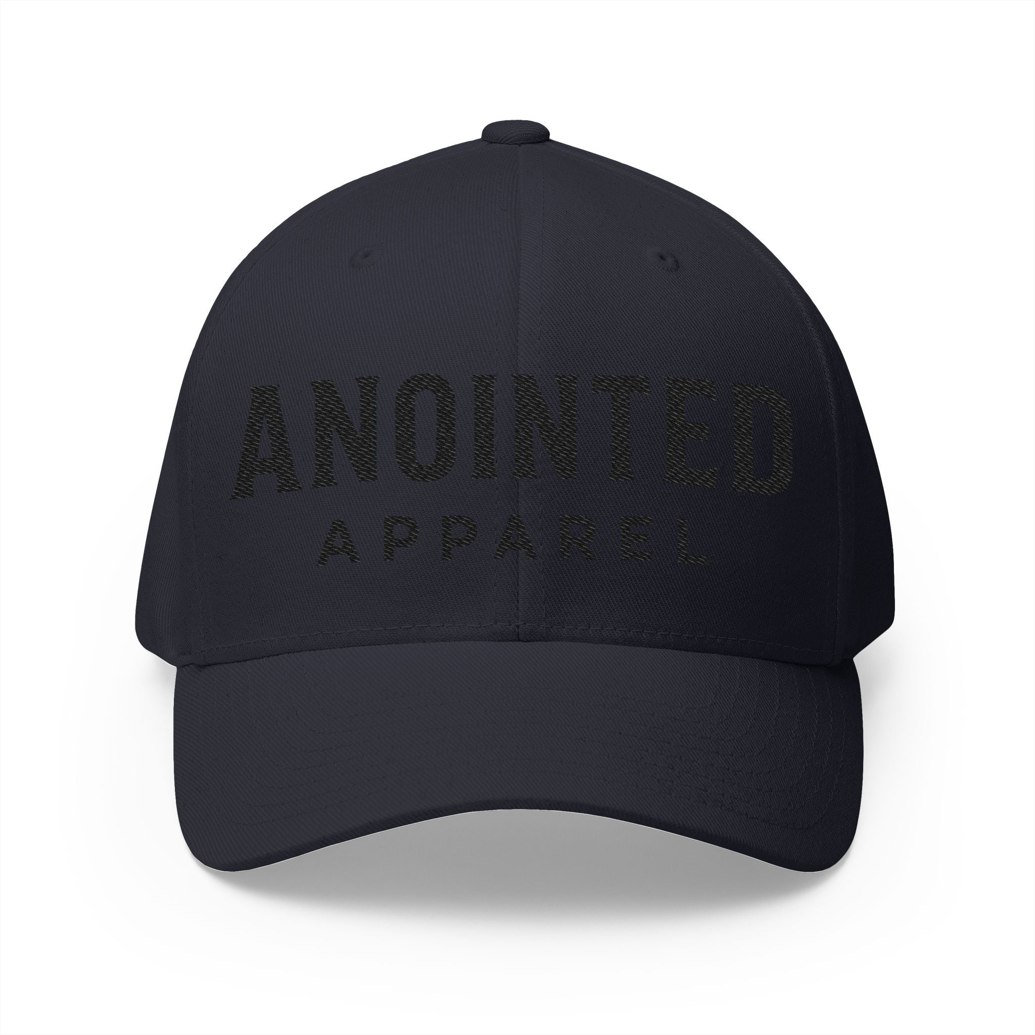 "Anointed" Christian FlexFit Hat – Elevated Edition (Front + Side Embroidery)