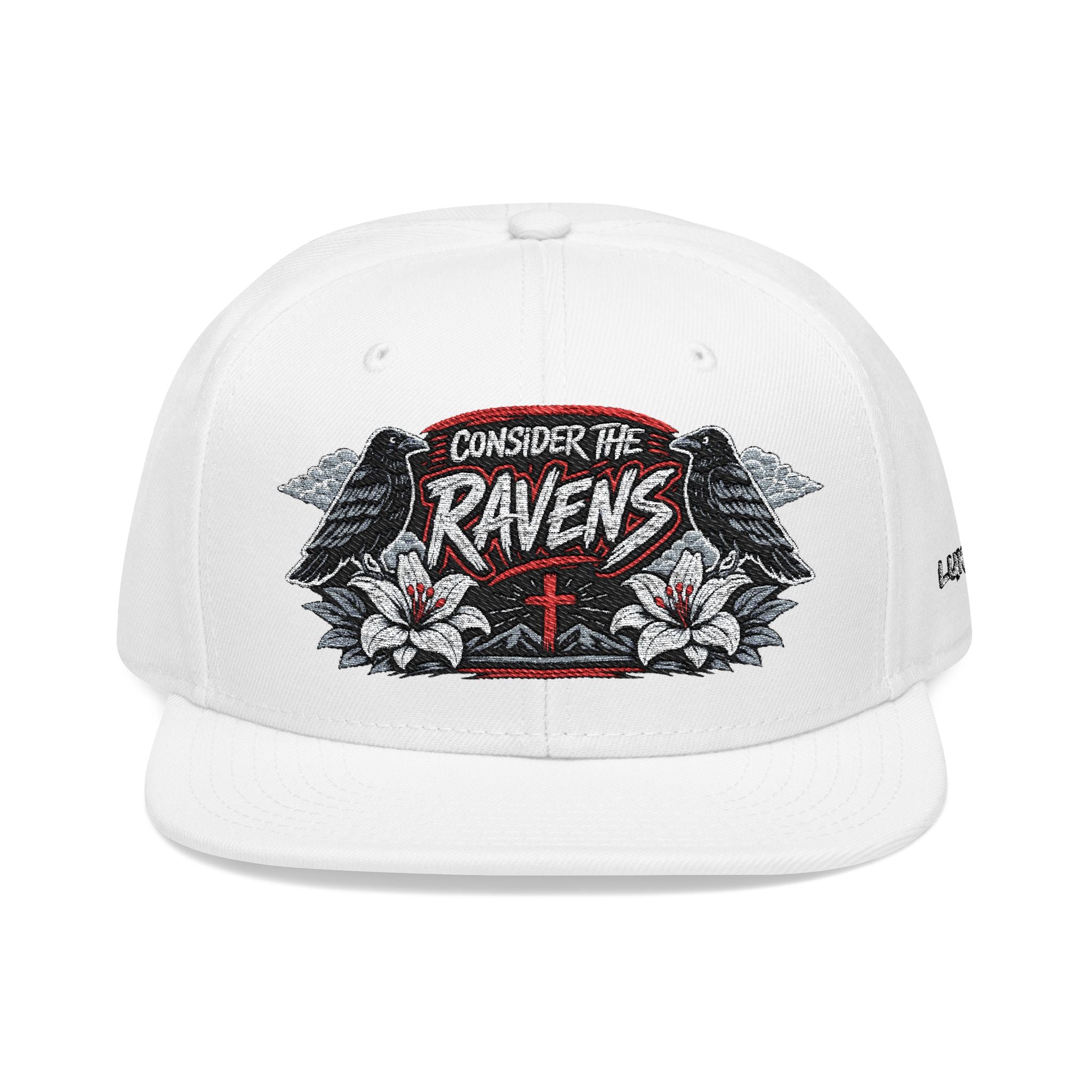"Ravens and Lilies" v2 Exalted Edition (Embroidered Front/Side/Back)