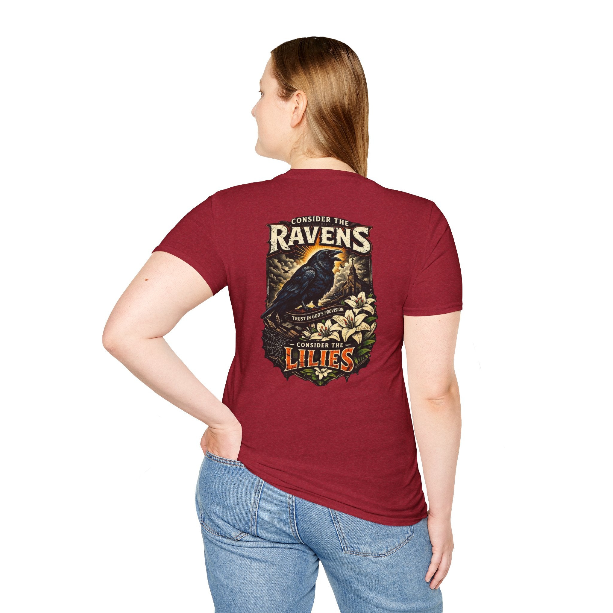 "Consider the Ravens" (Design on Back/Logo on Front)