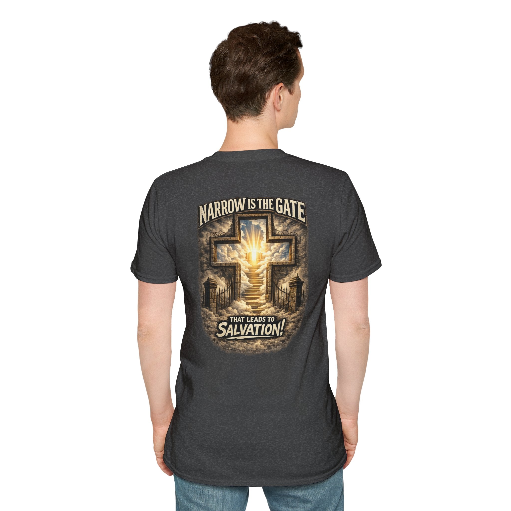 "The Narrow Gate" (Design on Back/Logo on Front)