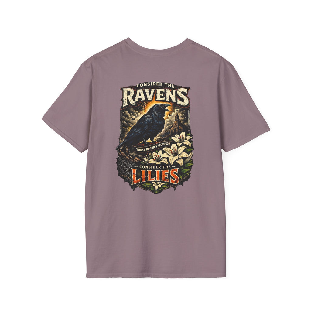 "Consider the Ravens" (Design on Back/Logo on Front)