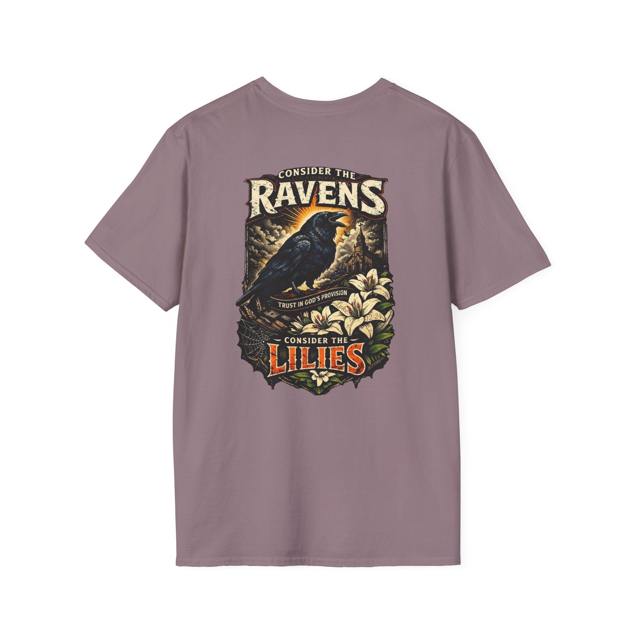 "Consider the Ravens" (Design on Back/Logo on Front)