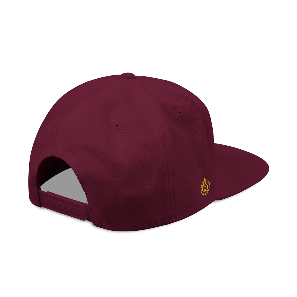 "Psalm 3:7" Snapback (Embroidered Front, Left and Right Sides)
