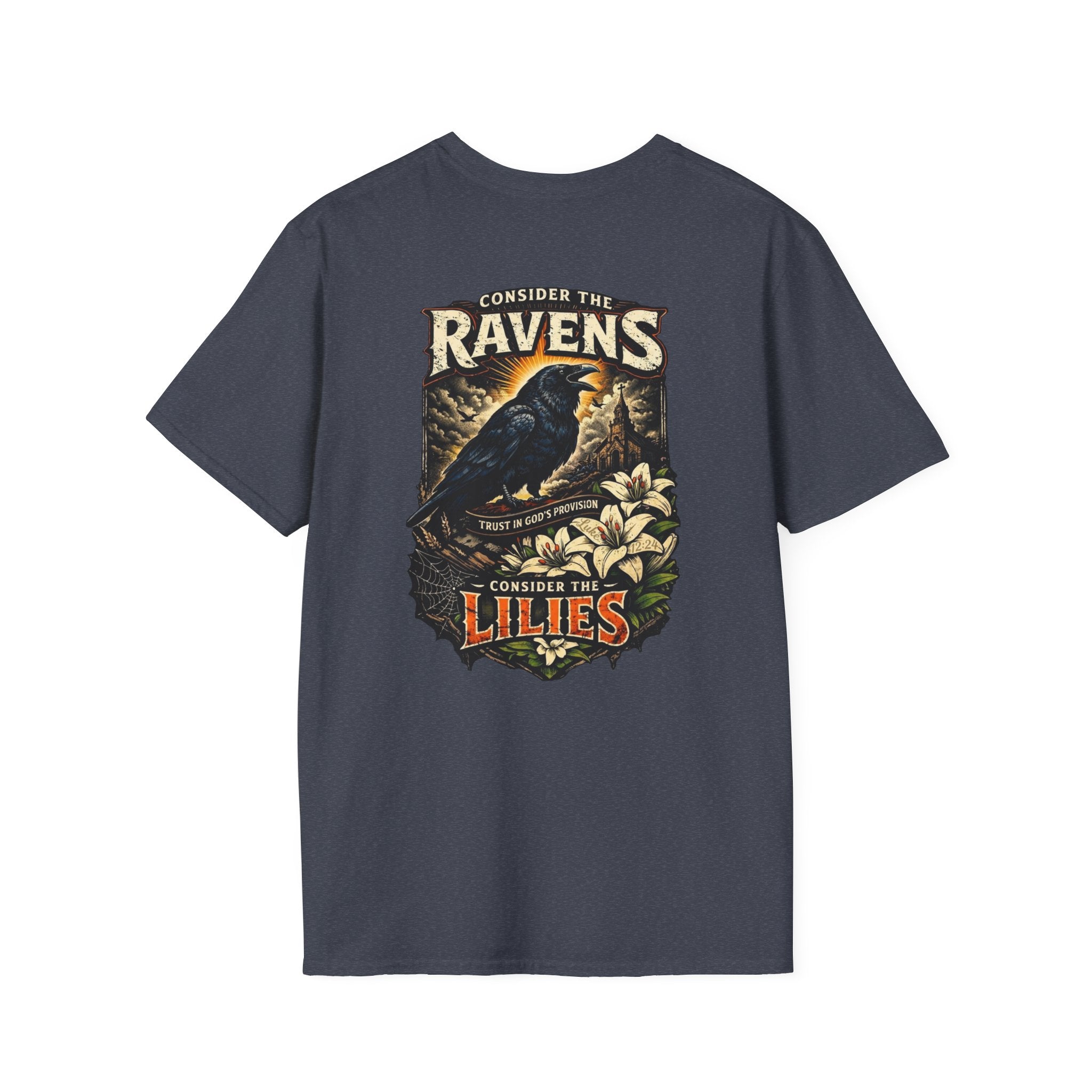 "Consider the Ravens" (Design on Back/Logo on Front)