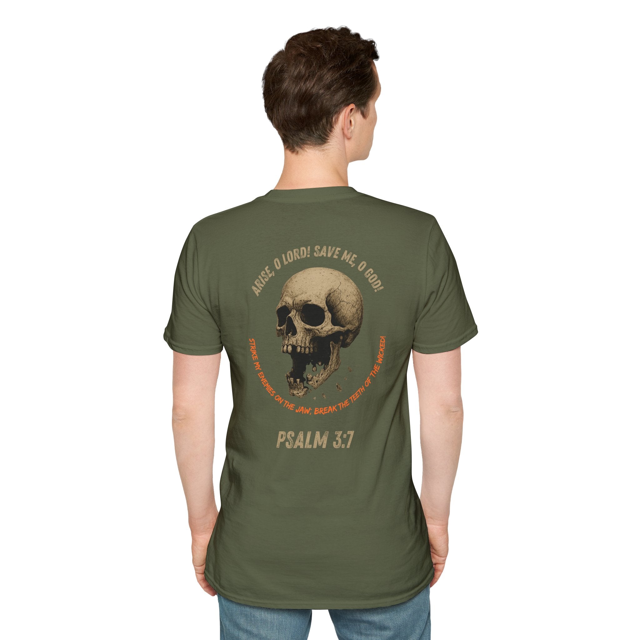 Psalm 3:7 - "Arise, O Lord!" (Design on Back/Logo on Front)