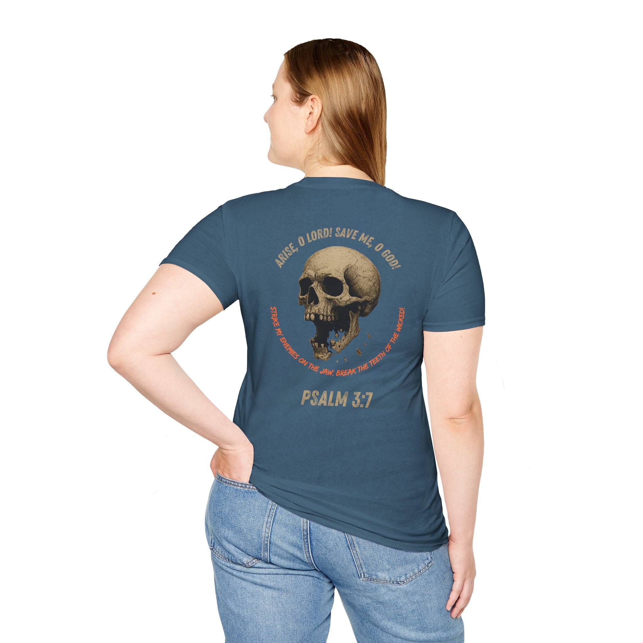 Psalm 3:7 - "Arise, O Lord!" (Design on Back/Logo on Front)
