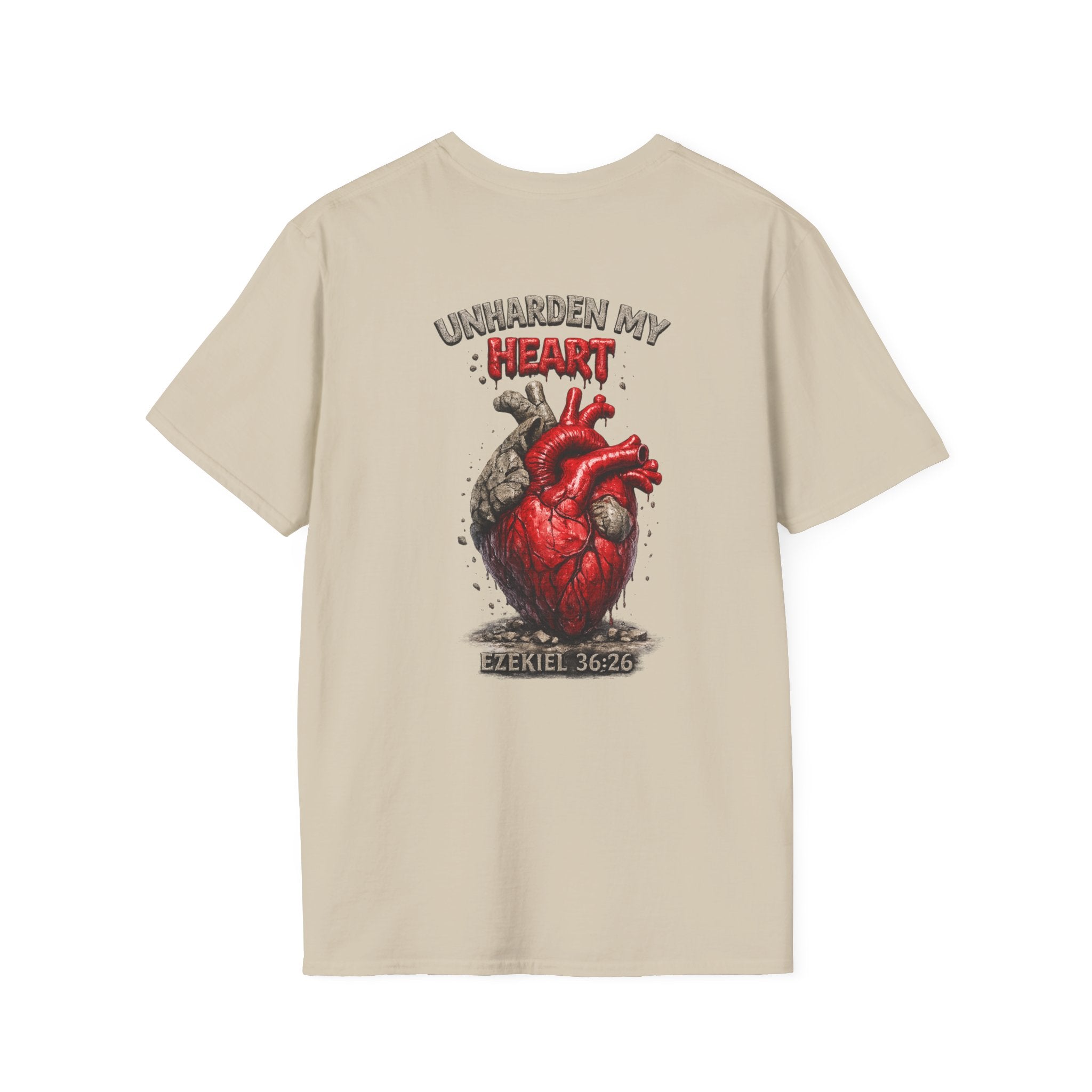 "Heart of Flesh" (Design on Back/Logo on Front)