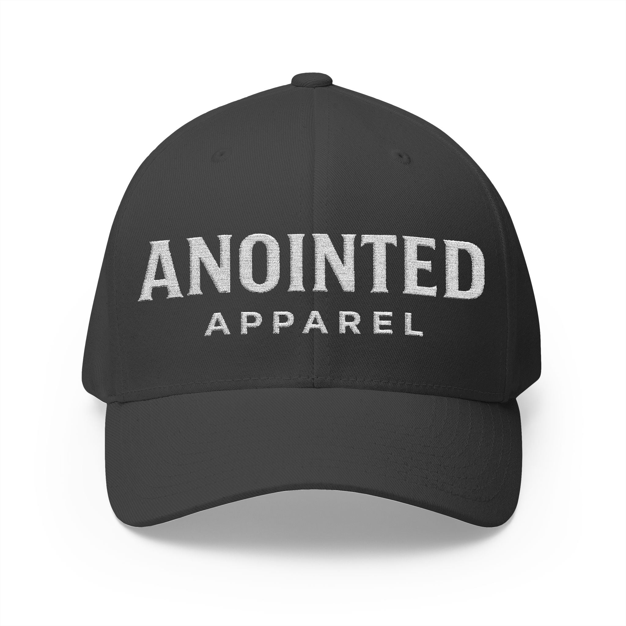 "Anointed" Christian FlexFit Hat – Elevated Edition (Front + Side Embroidery)