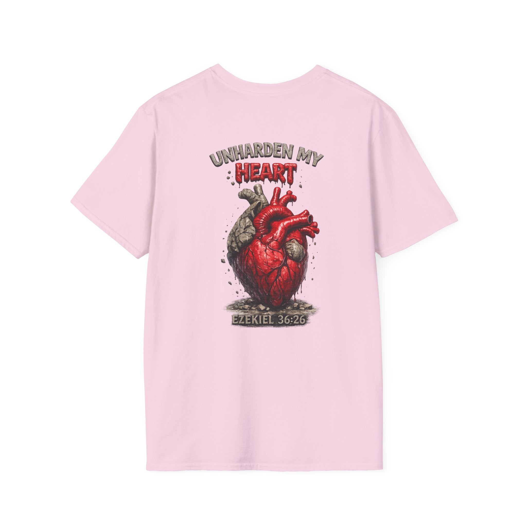 "Heart of Flesh" (Design on Back/Logo on Front)