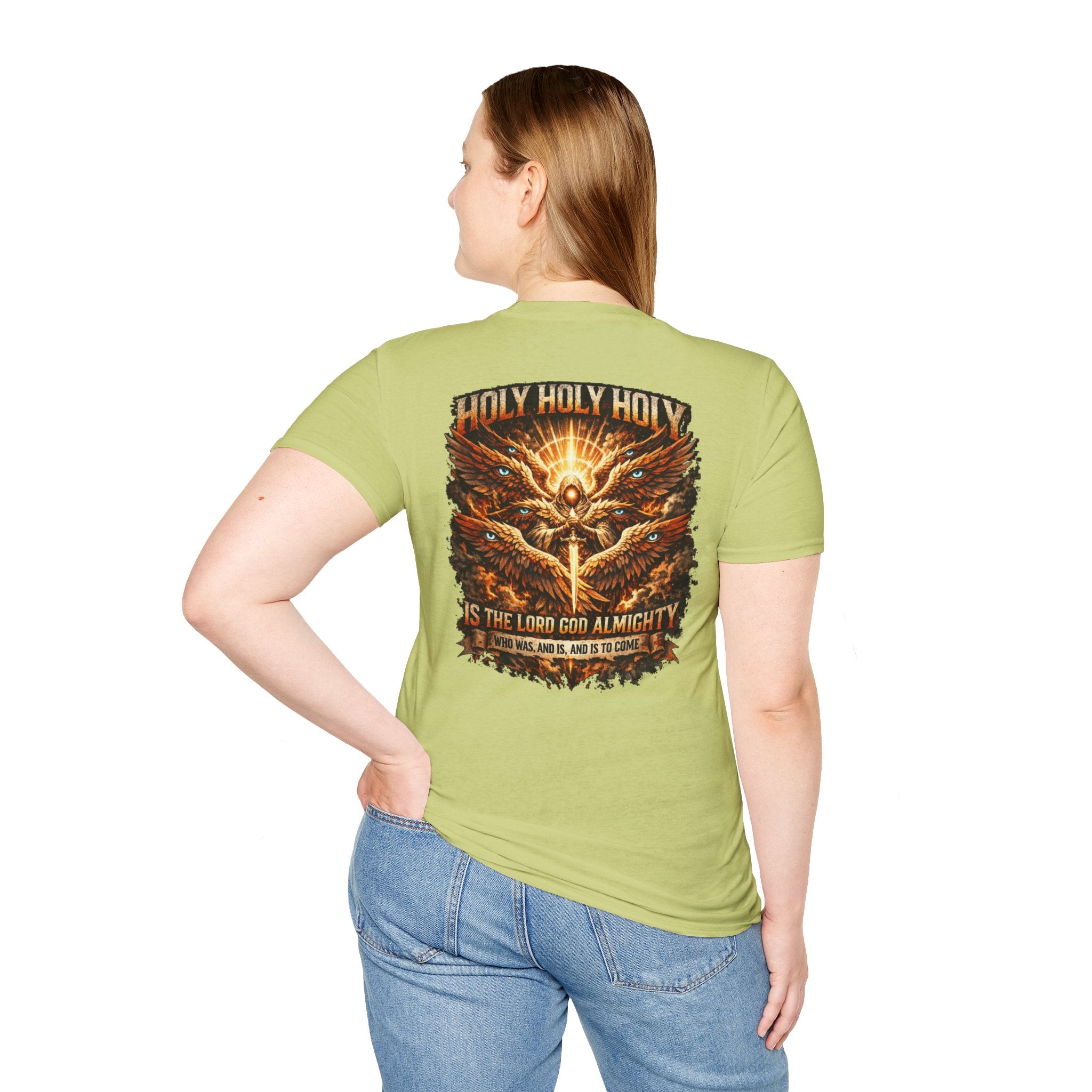"HOLY, HOLY, HOLY!" (Design on Back/Logo on Front)