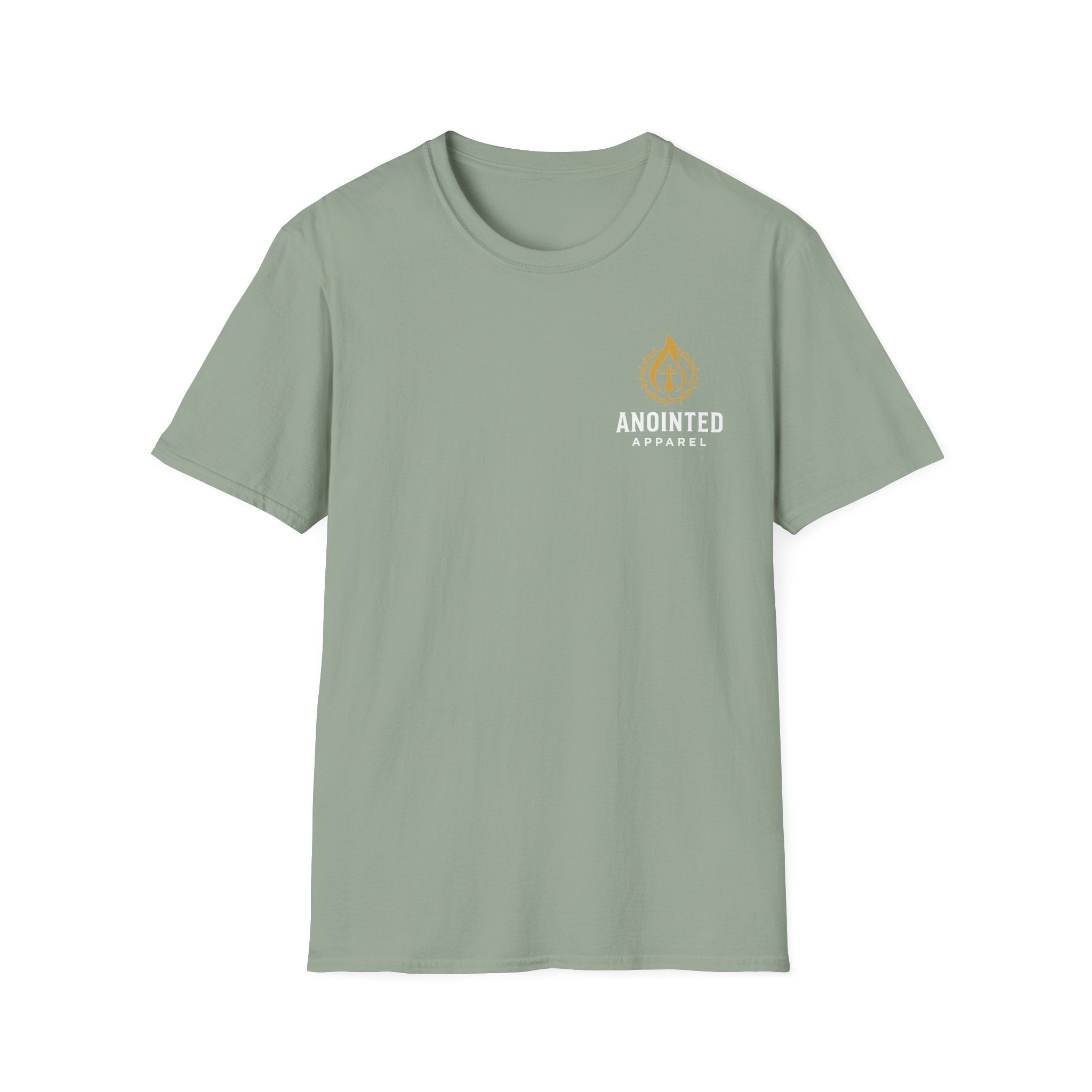 Psalm 46:5 - "God is Within Her" (Ladies) (Design on Back/Logo on Front)