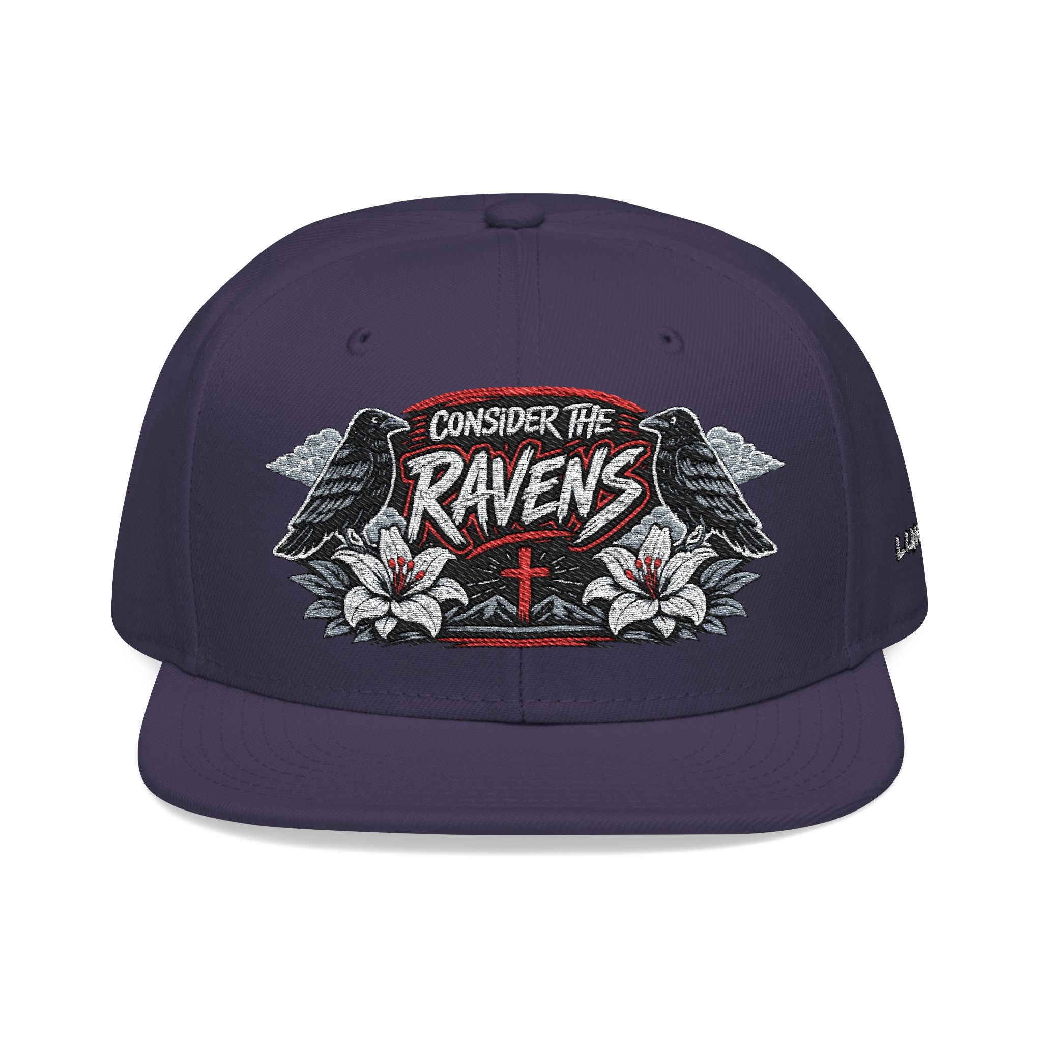 "Ravens and Lilies" v2 Exalted Edition (Embroidered Front/Side/Back)