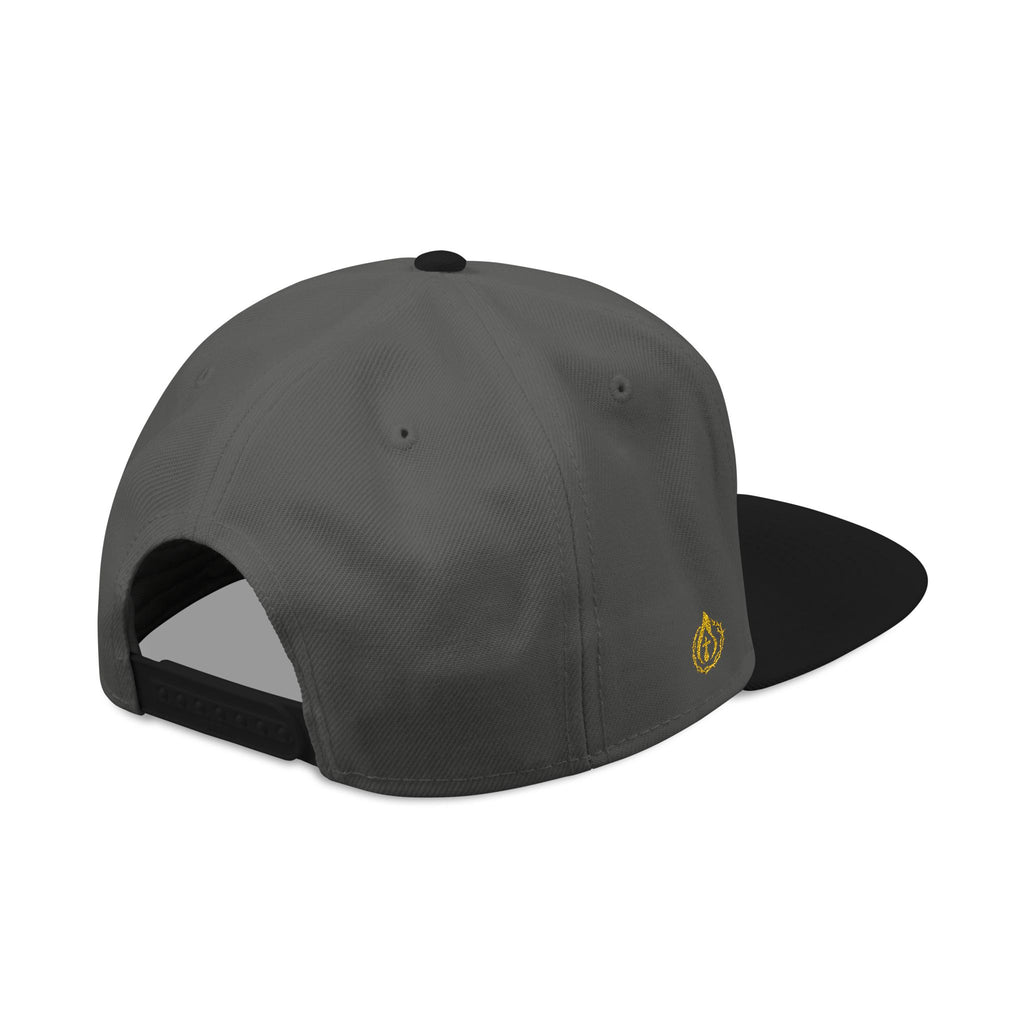 "Psalm 3:7" Snapback (Embroidered Front, Left and Right Sides)
