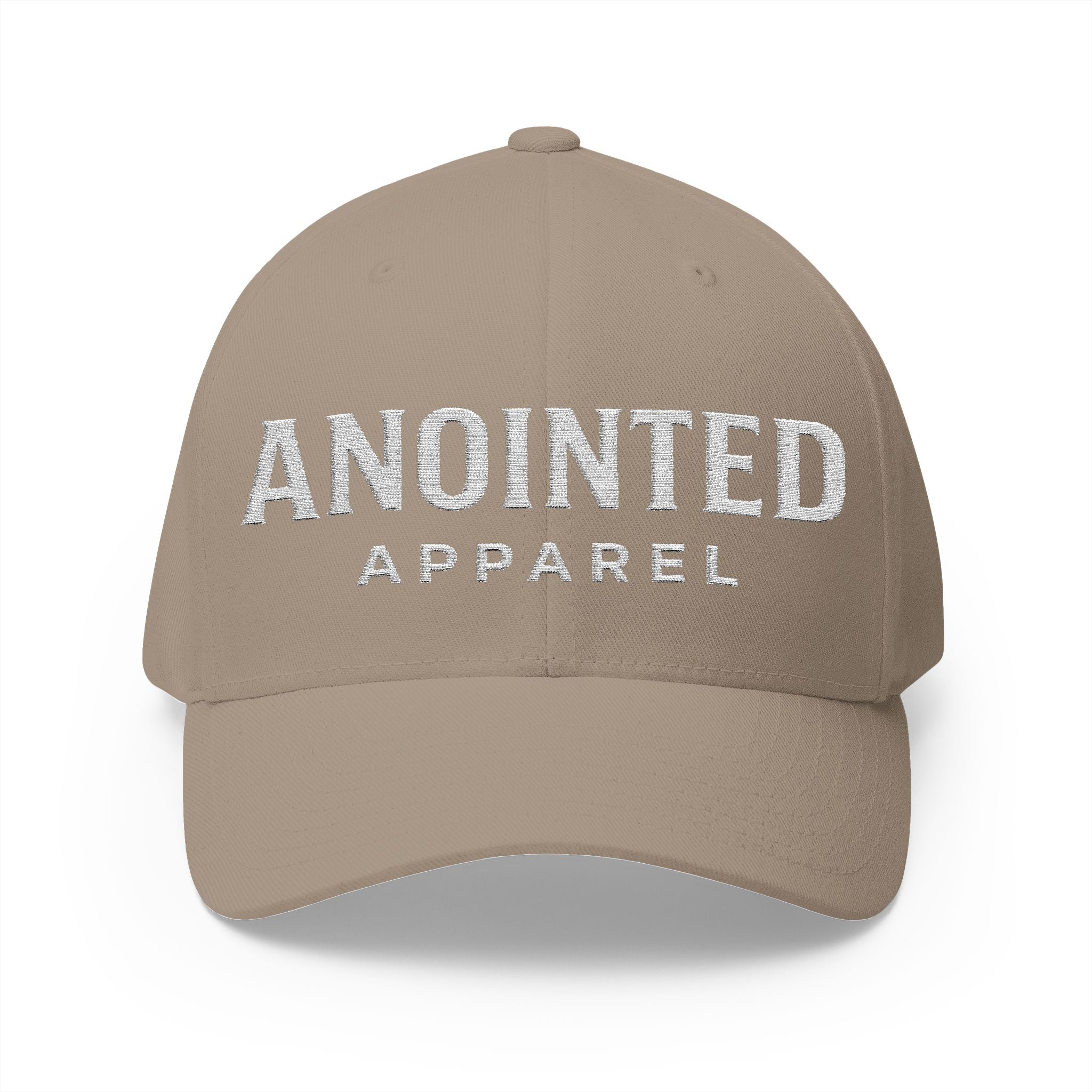 "Anointed" Christian FlexFit Hat – Elevated Edition (Front + Side Embroidery)
