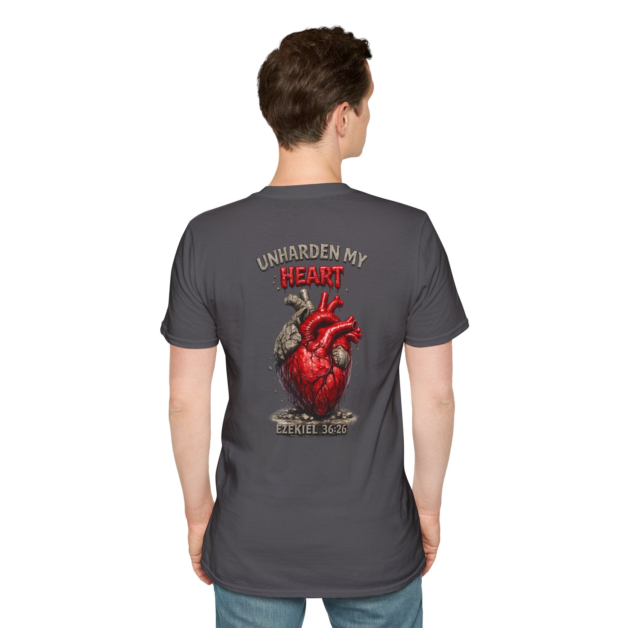 "Heart of Flesh" (Design on Back/Logo on Front)