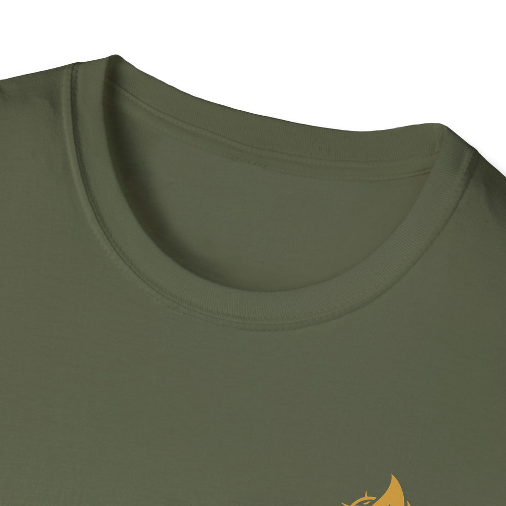 "Jesus and Bigfoot" (Design on Back/Logo on Front)