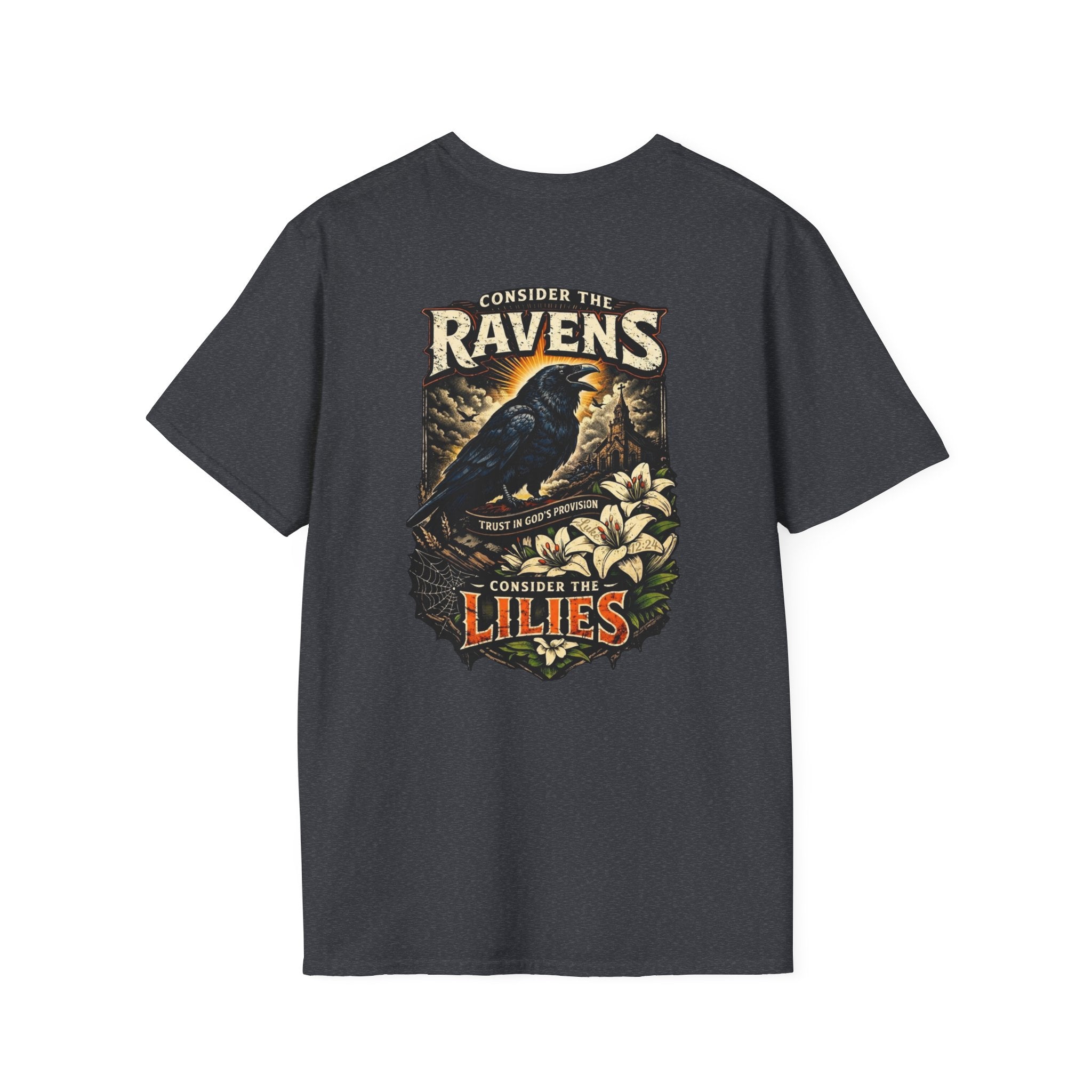 "Consider the Ravens" (Design on Back/Logo on Front)