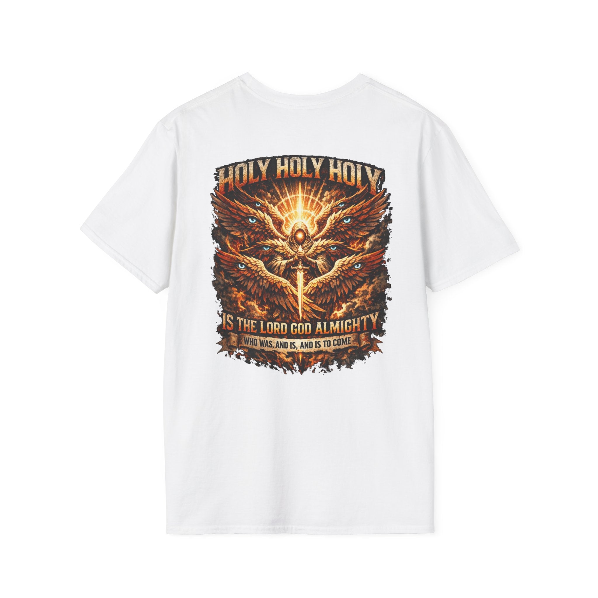 "HOLY, HOLY, HOLY!" (Design on Back/Logo on Front)