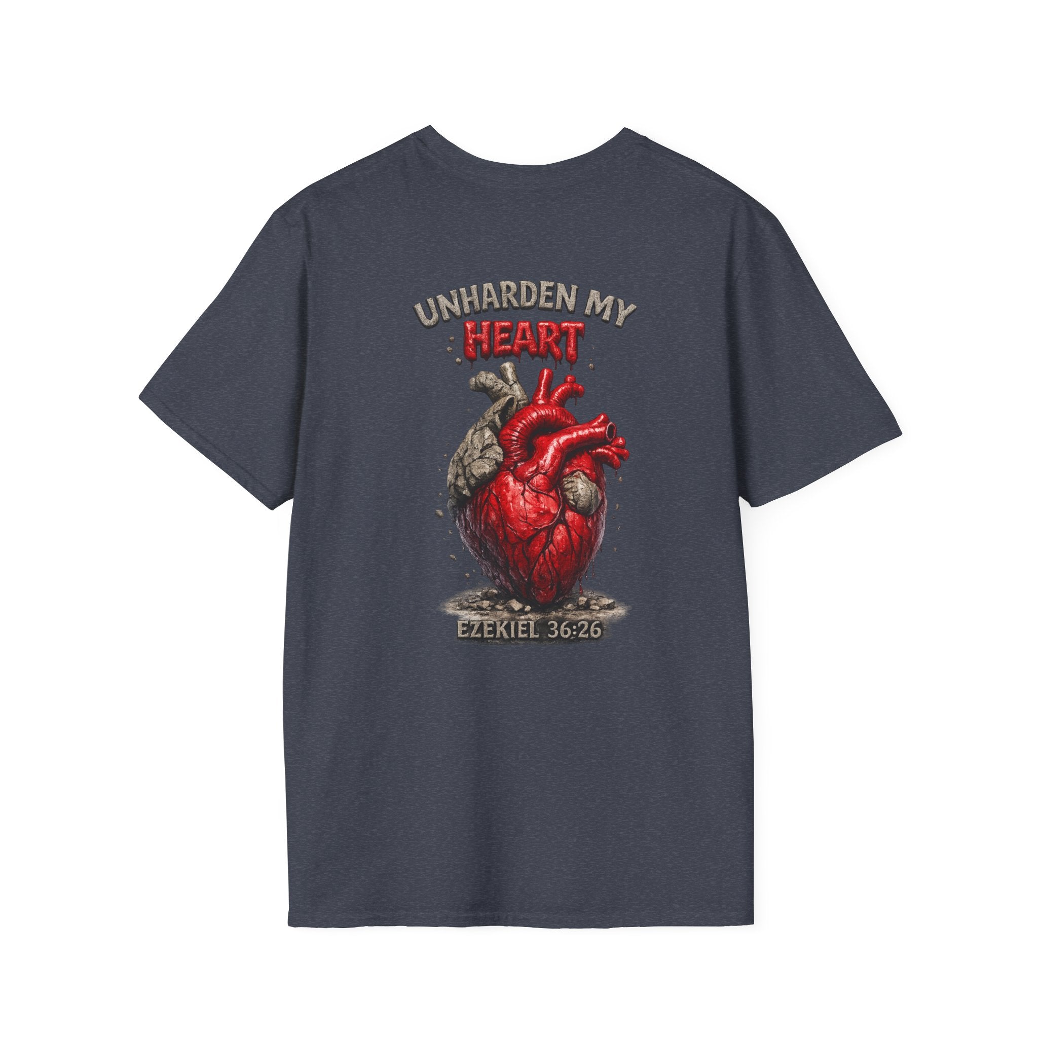 "Heart of Flesh" (Design on Back/Logo on Front)