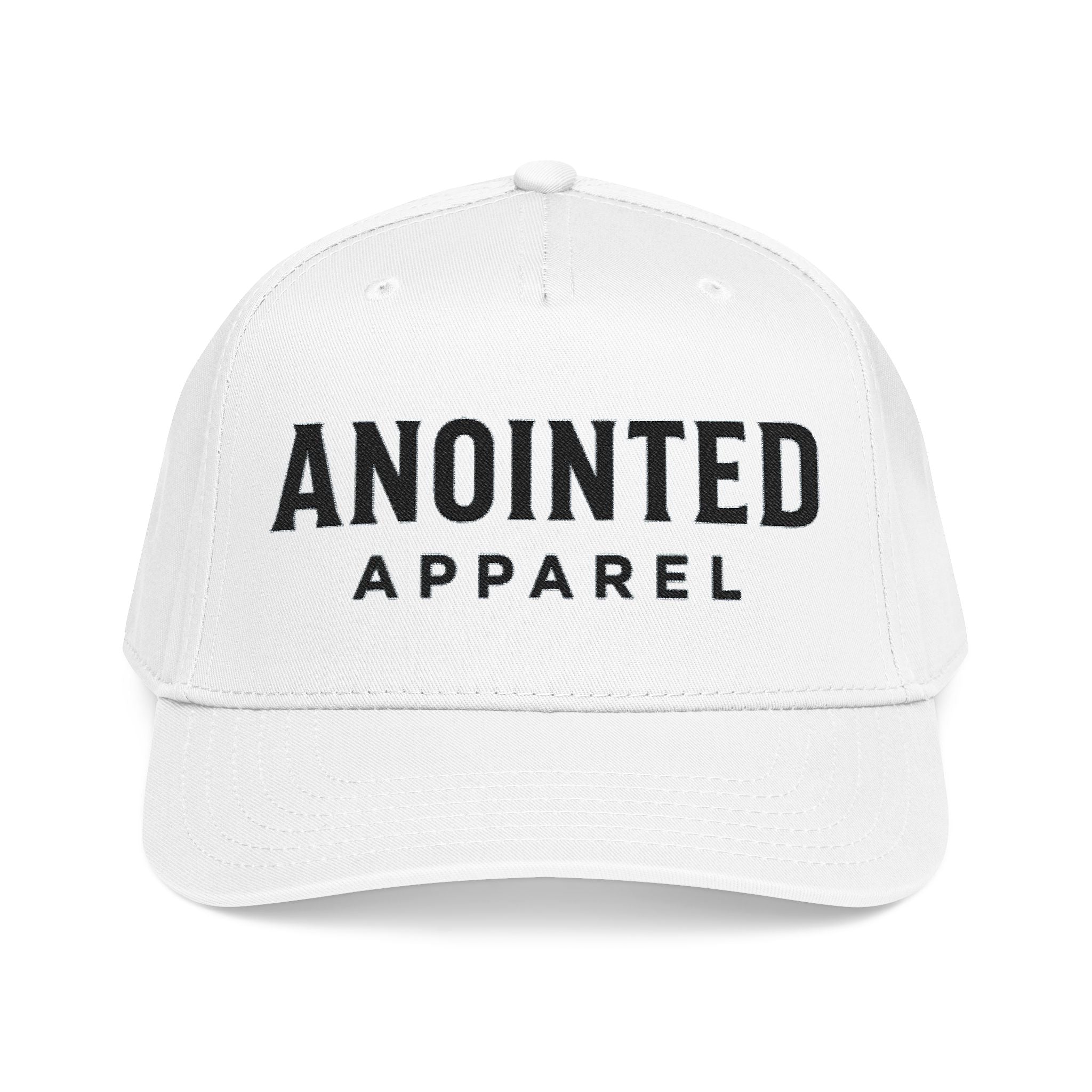 Halo Series "Anointed" Christian Snapback Hat - Essential Edition (Black/White Halo)