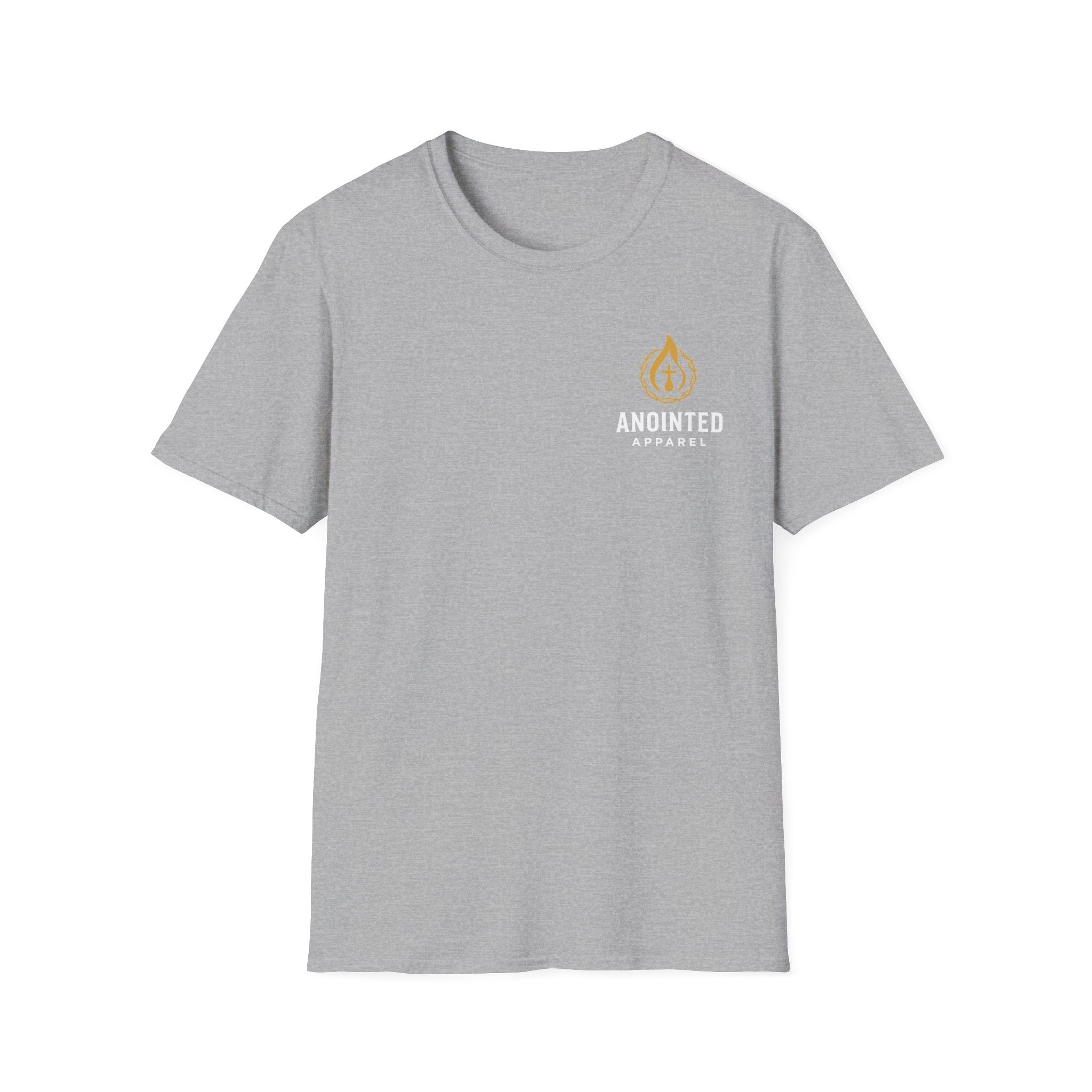 "Saved by Grace" (Alt Design) (Design on Back/Logo on Front)