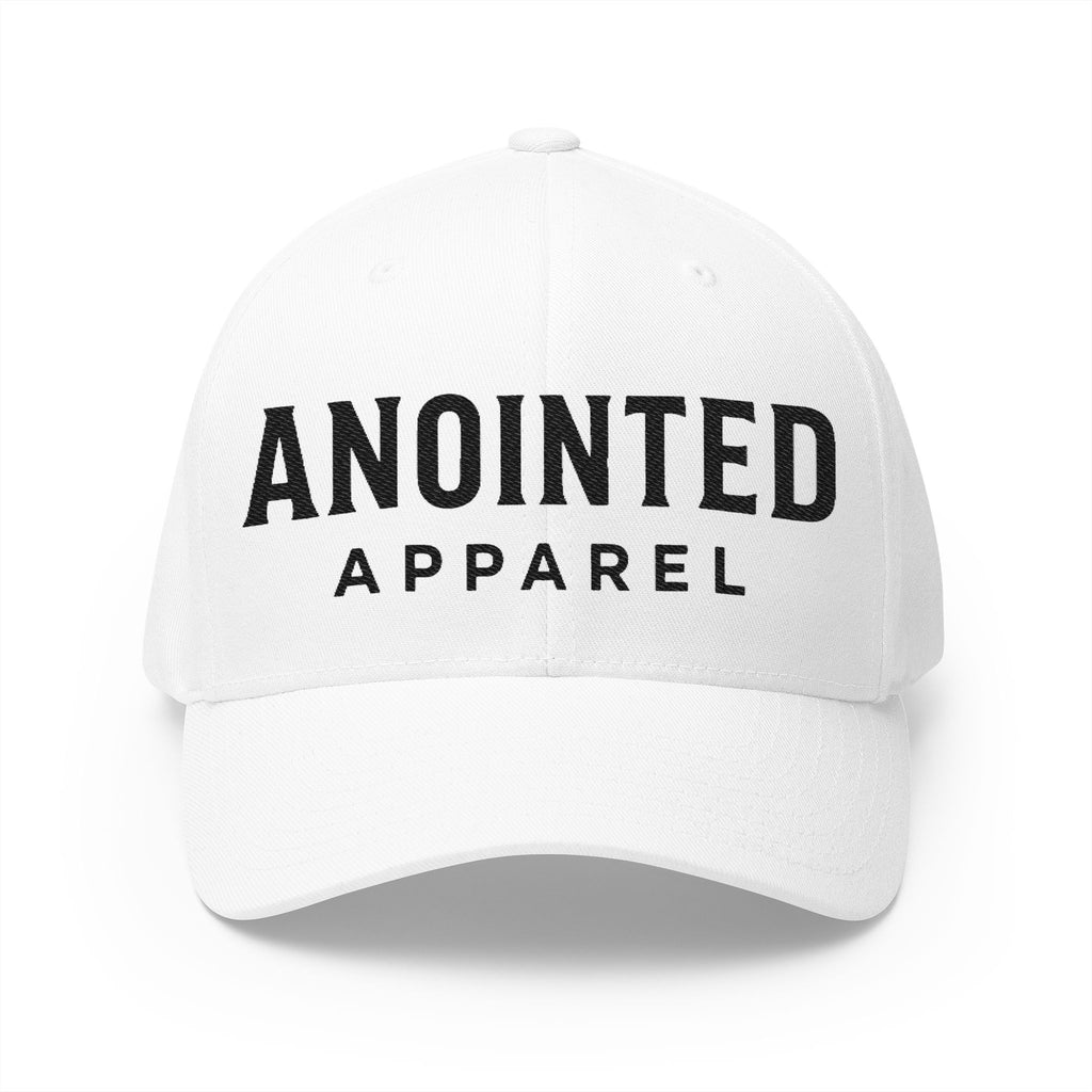 "Anointed" Christian FlexFit Hat – Elevated Edition (Front + Side Embroidery)