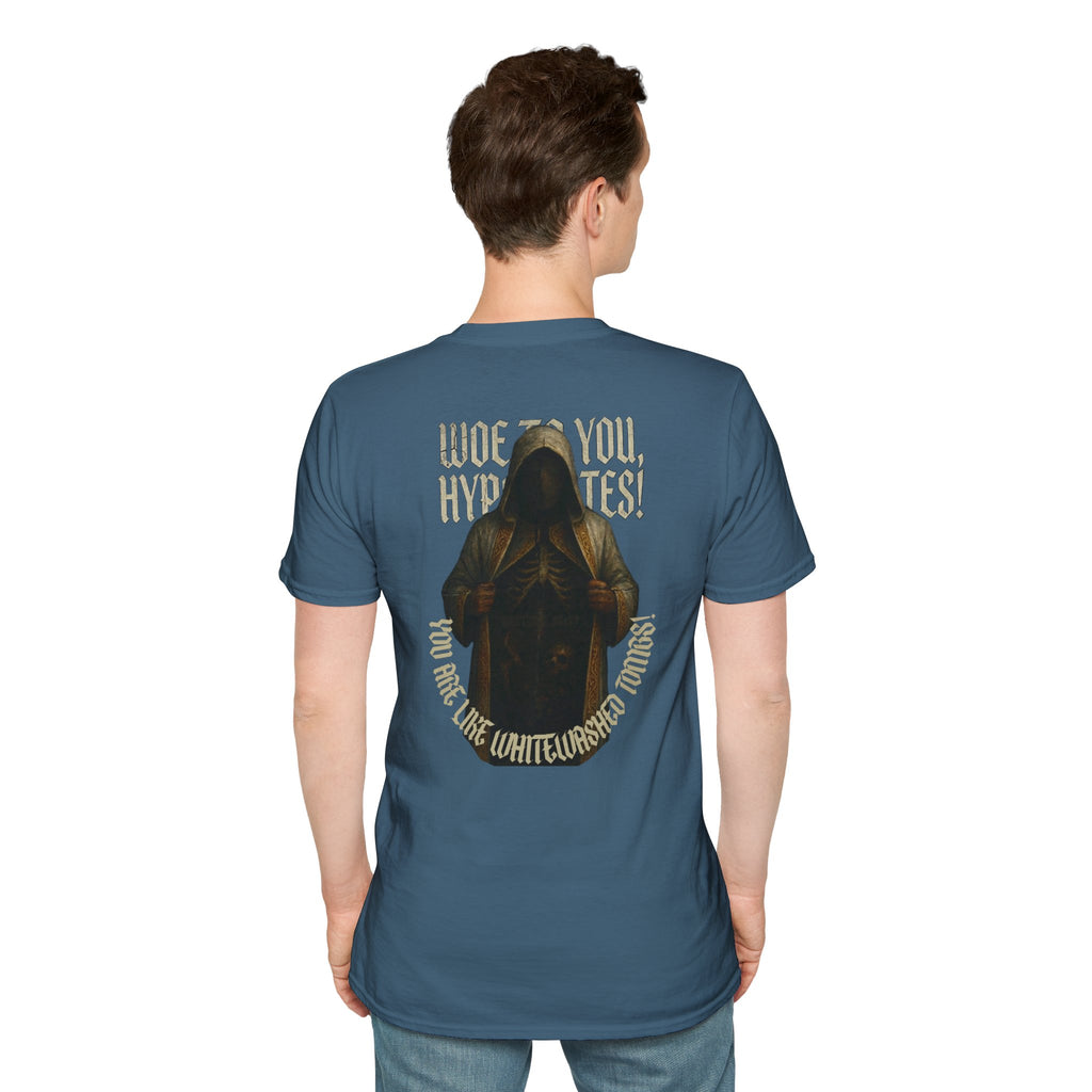 "Whitewashed Tombs" (Design on Back/Logo on Front)