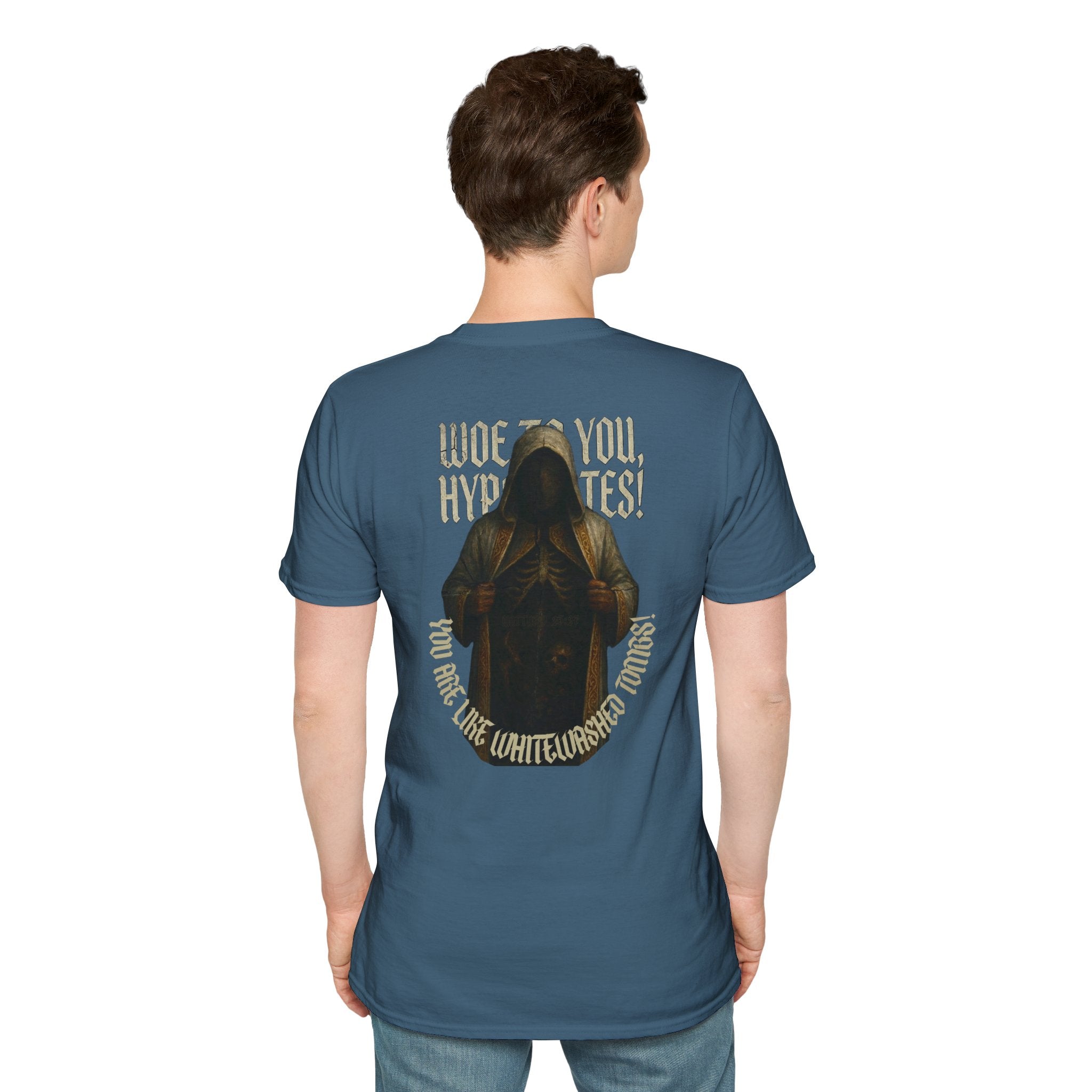 "Whitewashed Tombs" (Design on Back/Logo on Front)