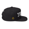Signature Series "YHWH" (White) Flat Bill Snapback (Triple Embroidered)