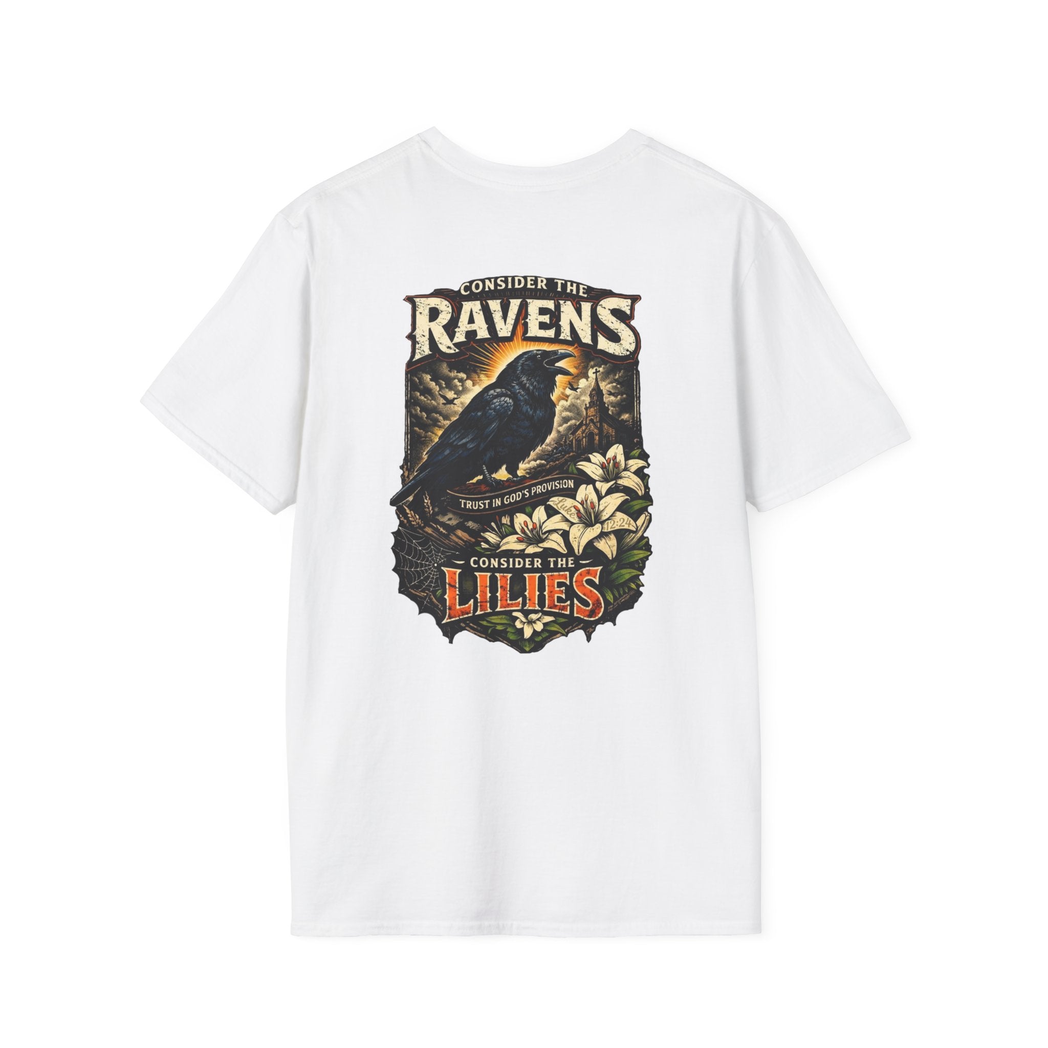 "Consider the Ravens" (Design on Back/Logo on Front)