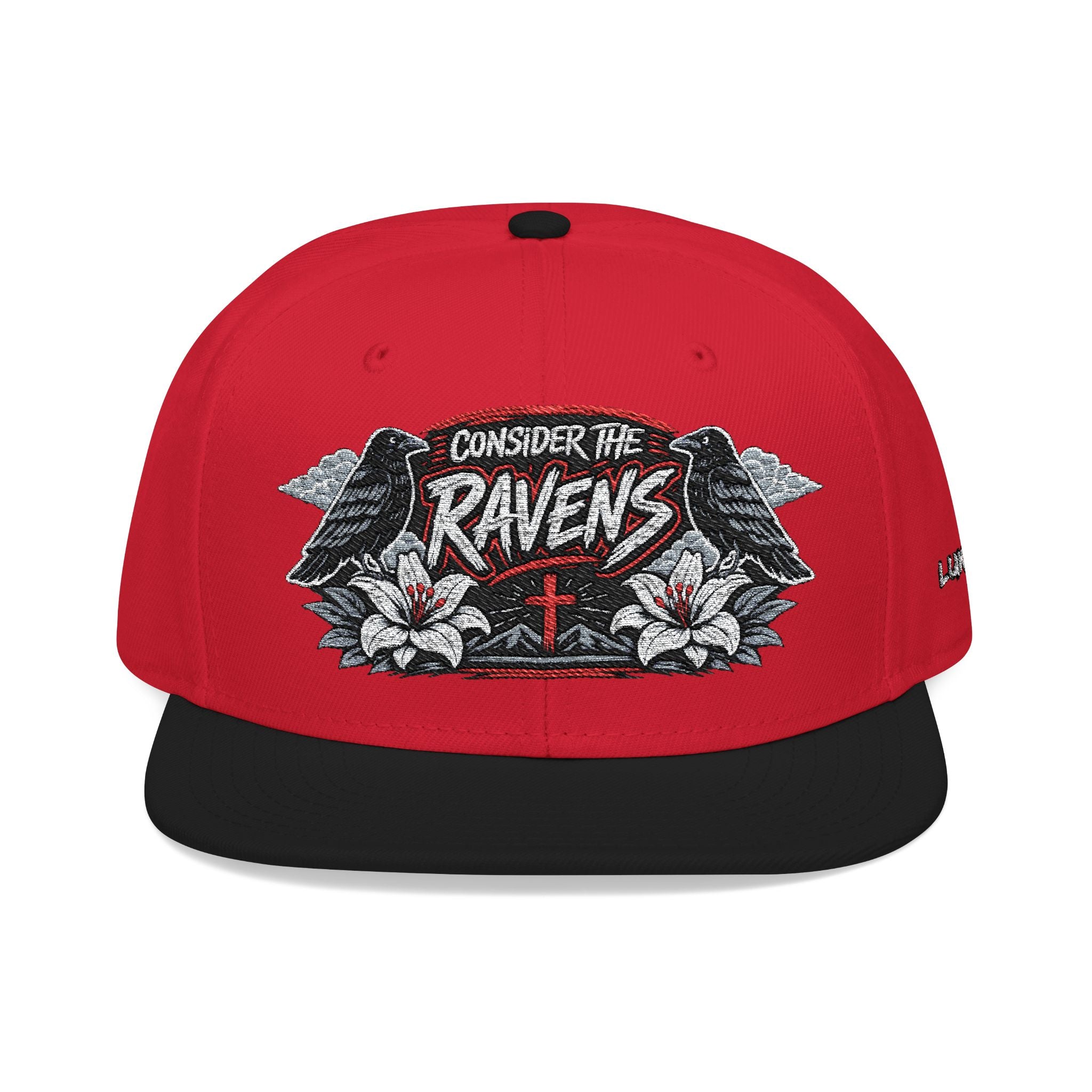 "Ravens and Lilies" v2 Exalted Edition (Embroidered Front/Side/Back)