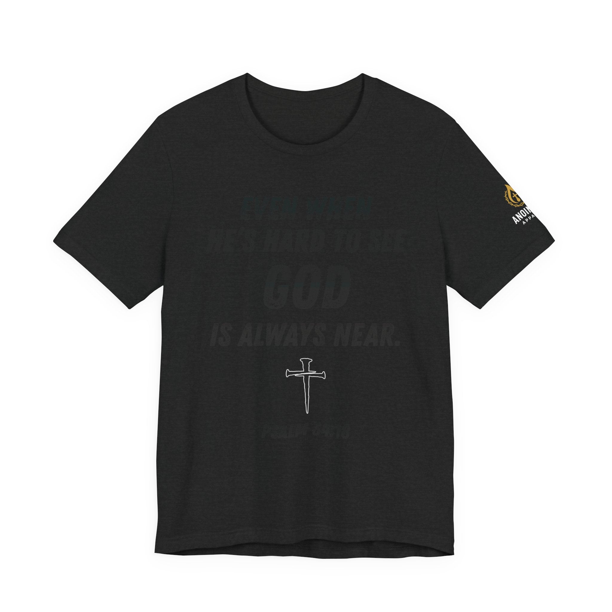 "God is Near" (Design on Front/Logo on Sleeve)