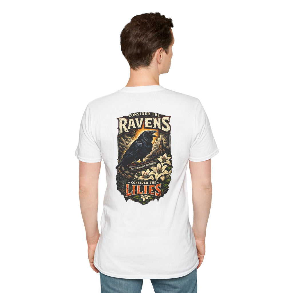 "Consider the Ravens" (Design on Back/Logo on Front)