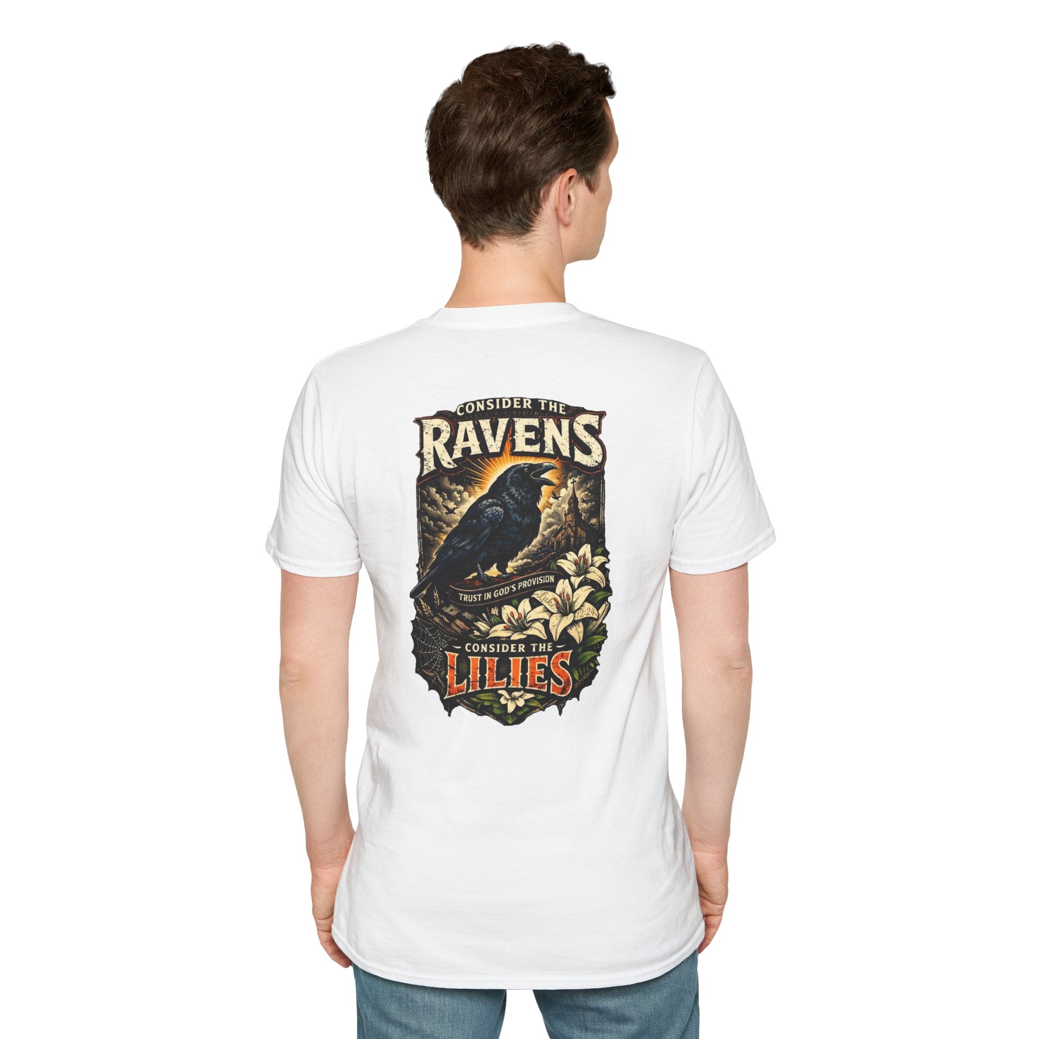 "Consider the Ravens" (Design on Back/Logo on Front)
