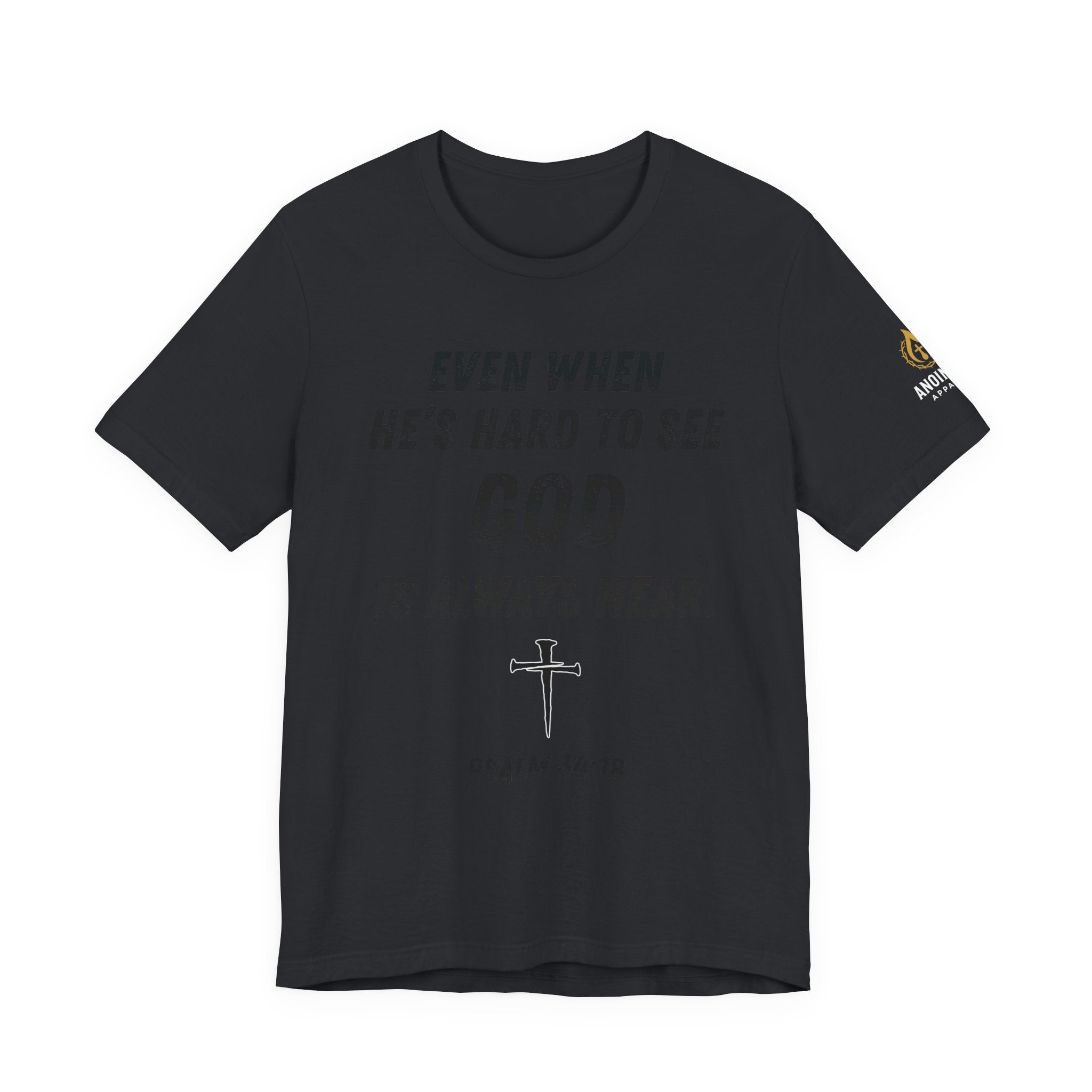 "God is Near" (Design on Front/Logo on Sleeve)