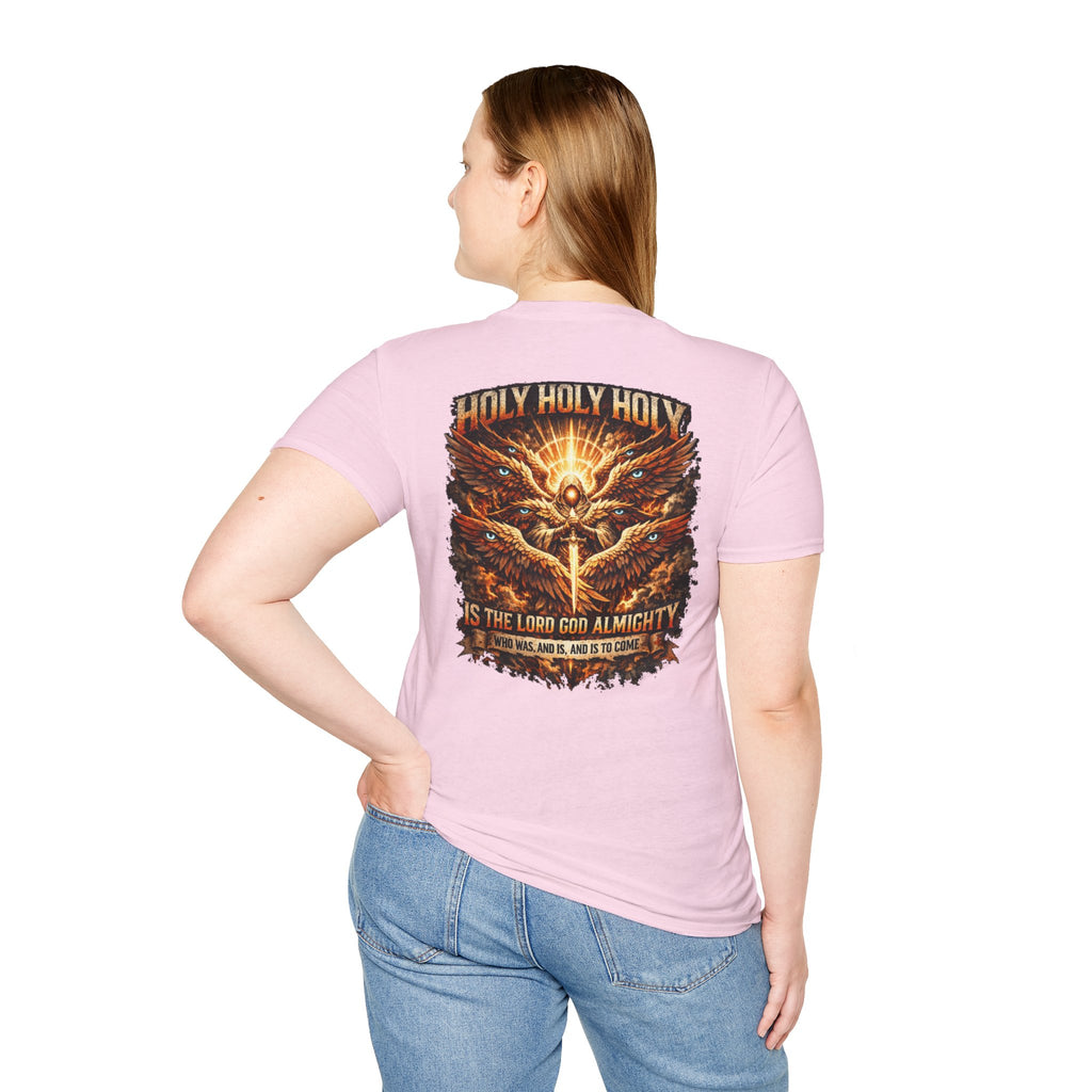 "HOLY, HOLY, HOLY!" (Design on Back/Logo on Front)