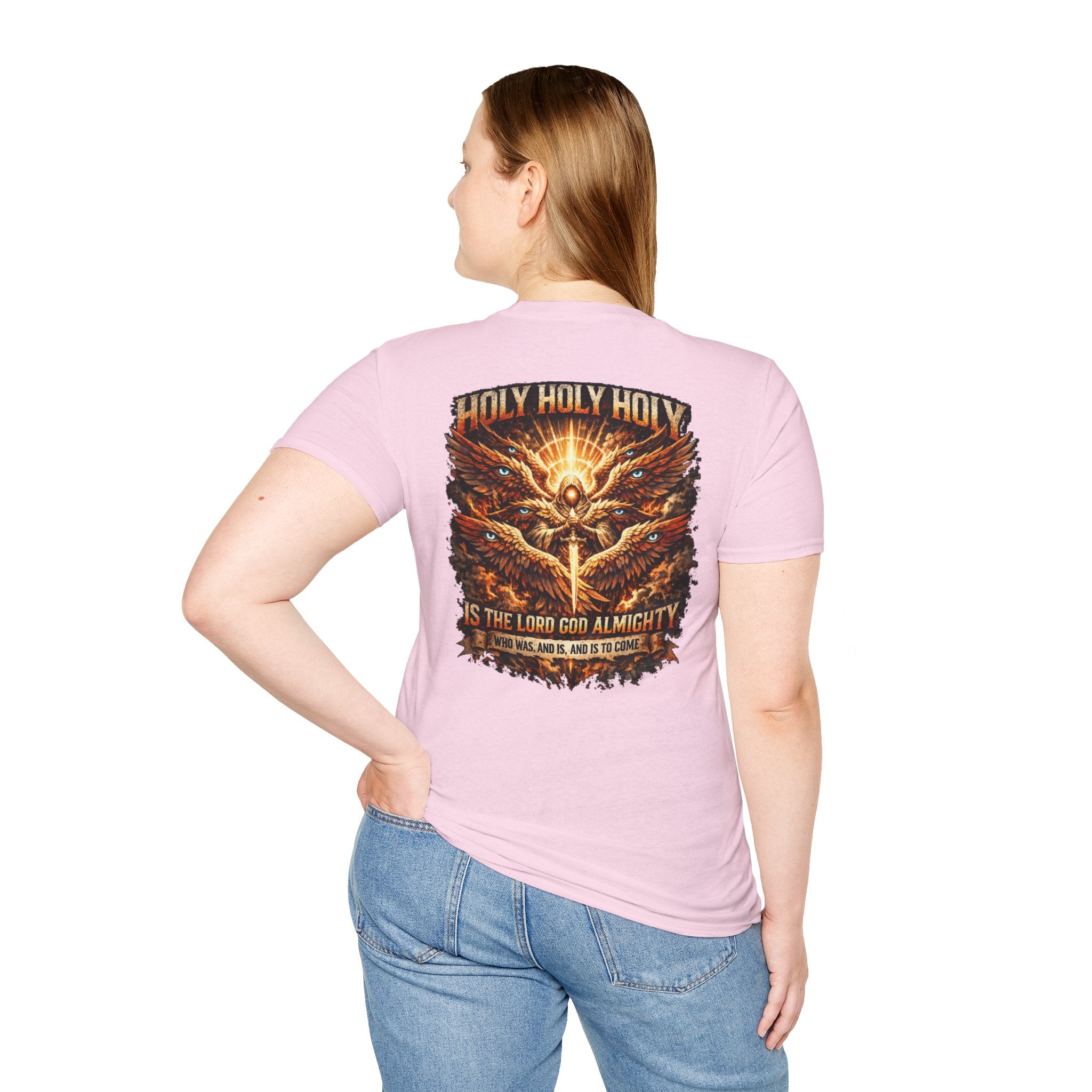 "HOLY, HOLY, HOLY!" (Design on Back/Logo on Front)