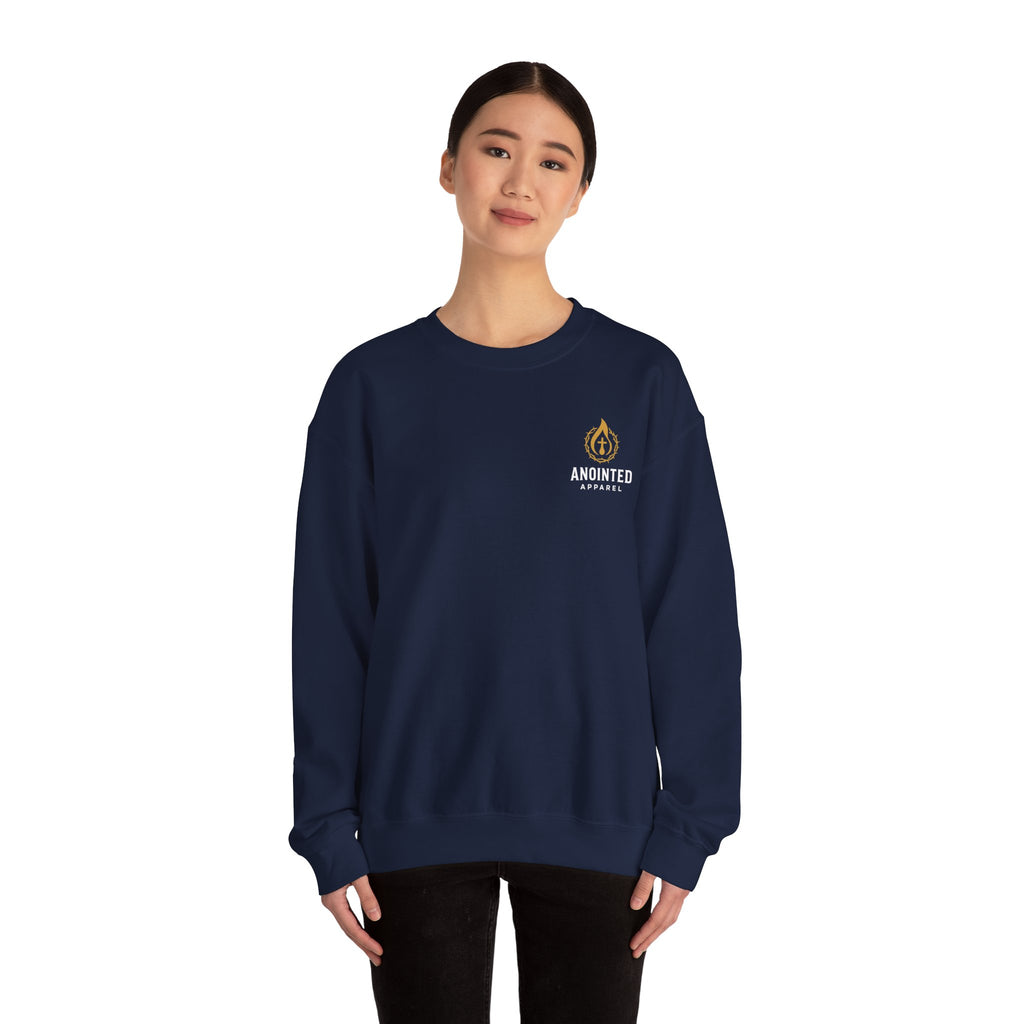 Graves Into Gardens Crewneck Sweatshirt (Design on Back/Logo on Front)