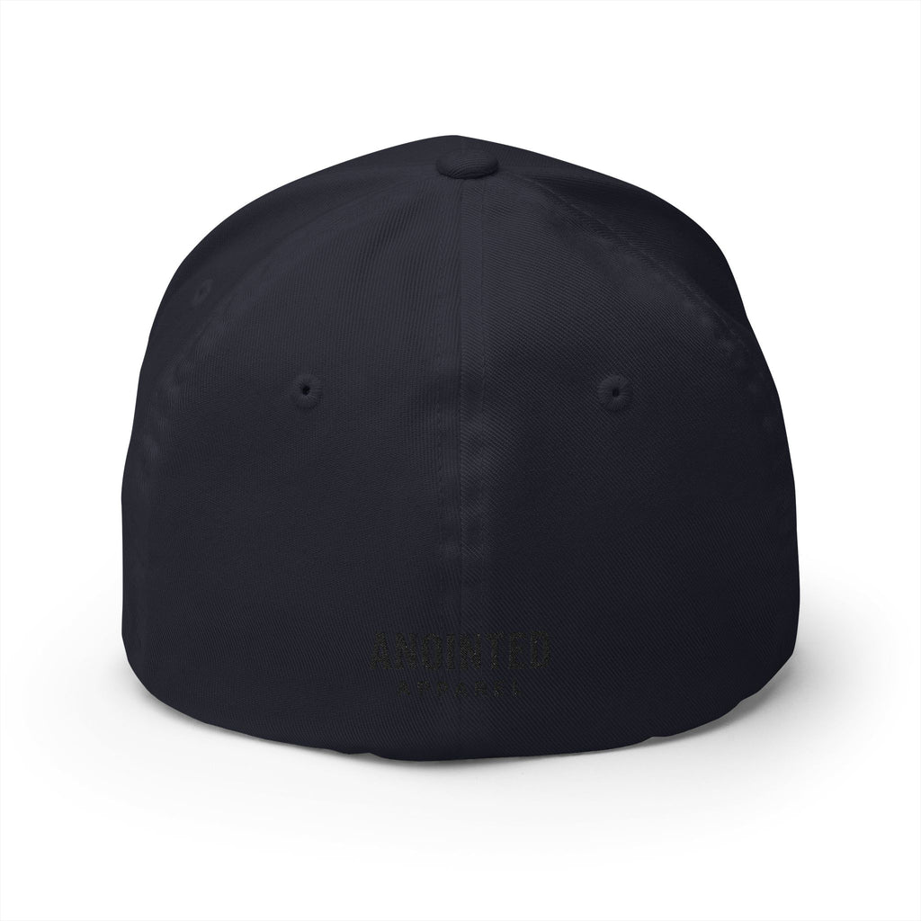 Signature Series "YHWH" FlexFit Closed-Back (Black) (Triple Embroidered)